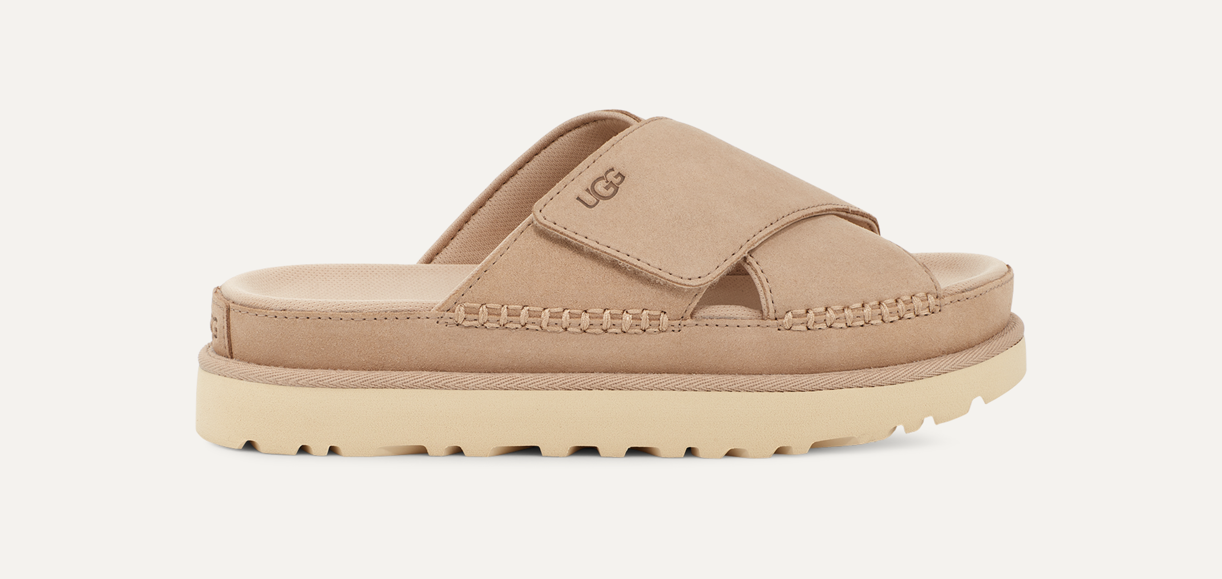 Women s Goldenstar Cross Slide Platform Sandal UGG Women s Goldenstar Cross Slide Platform Sandal UGG