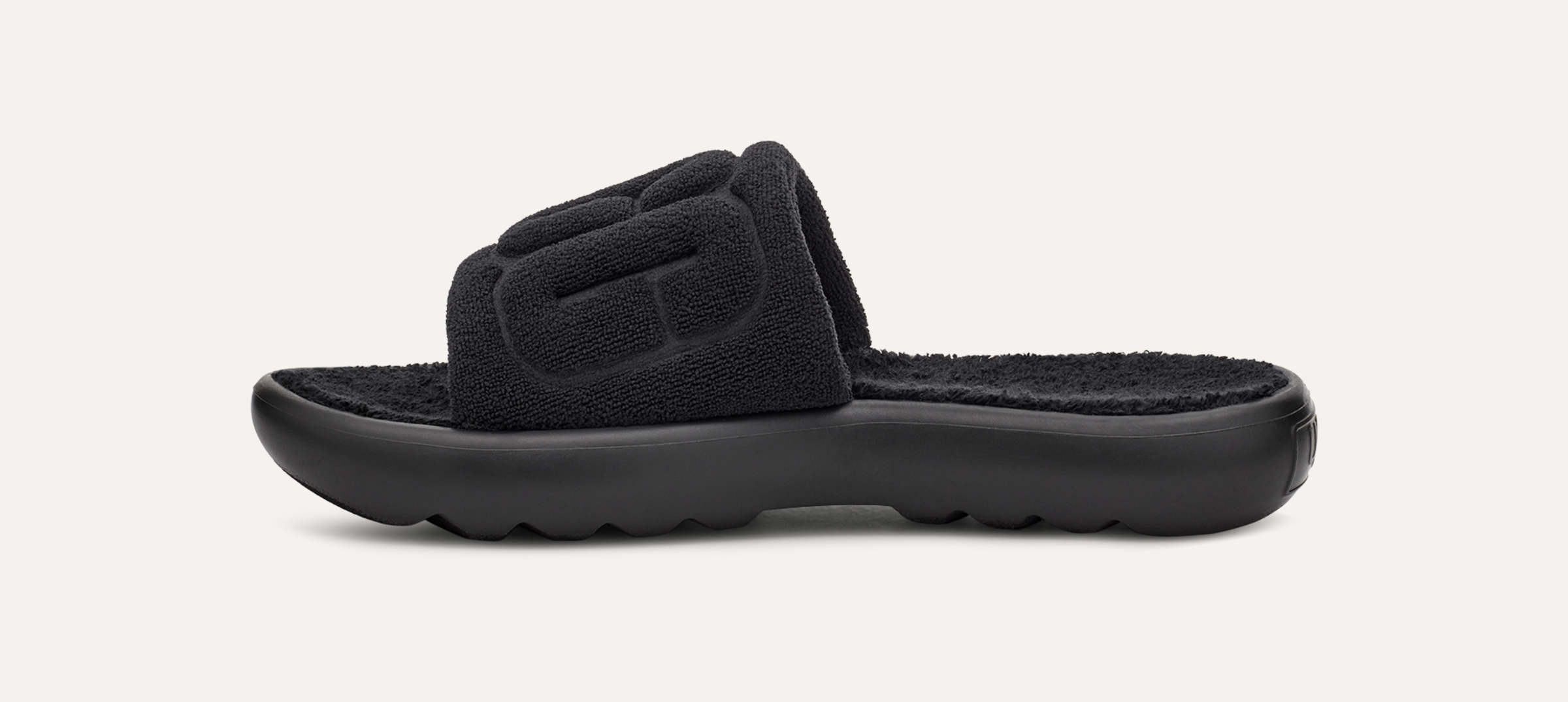 Ugg slides gray on sale