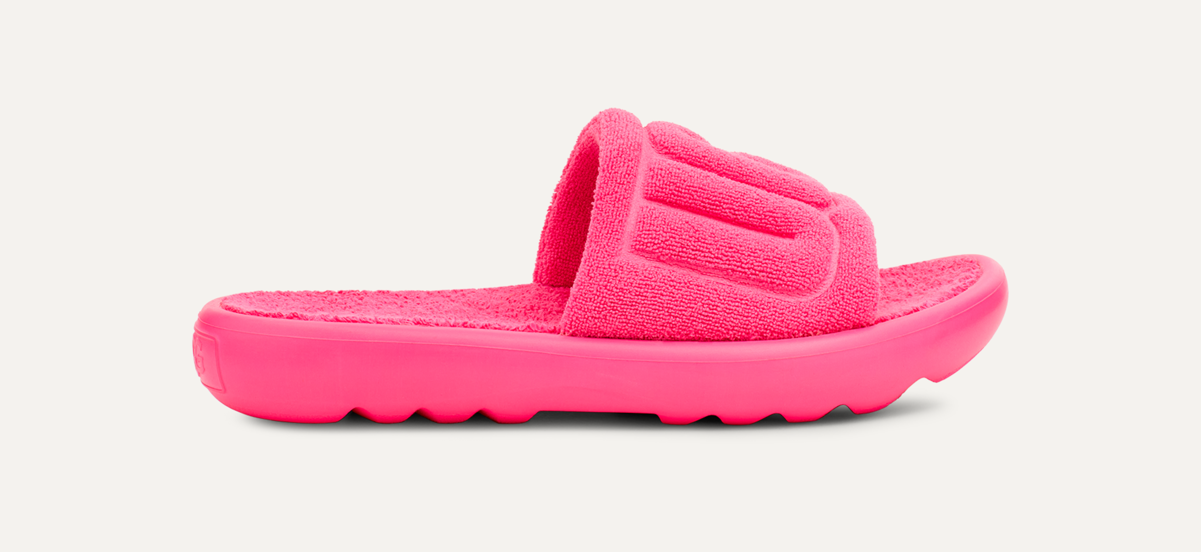 Pink uggs slides 2025