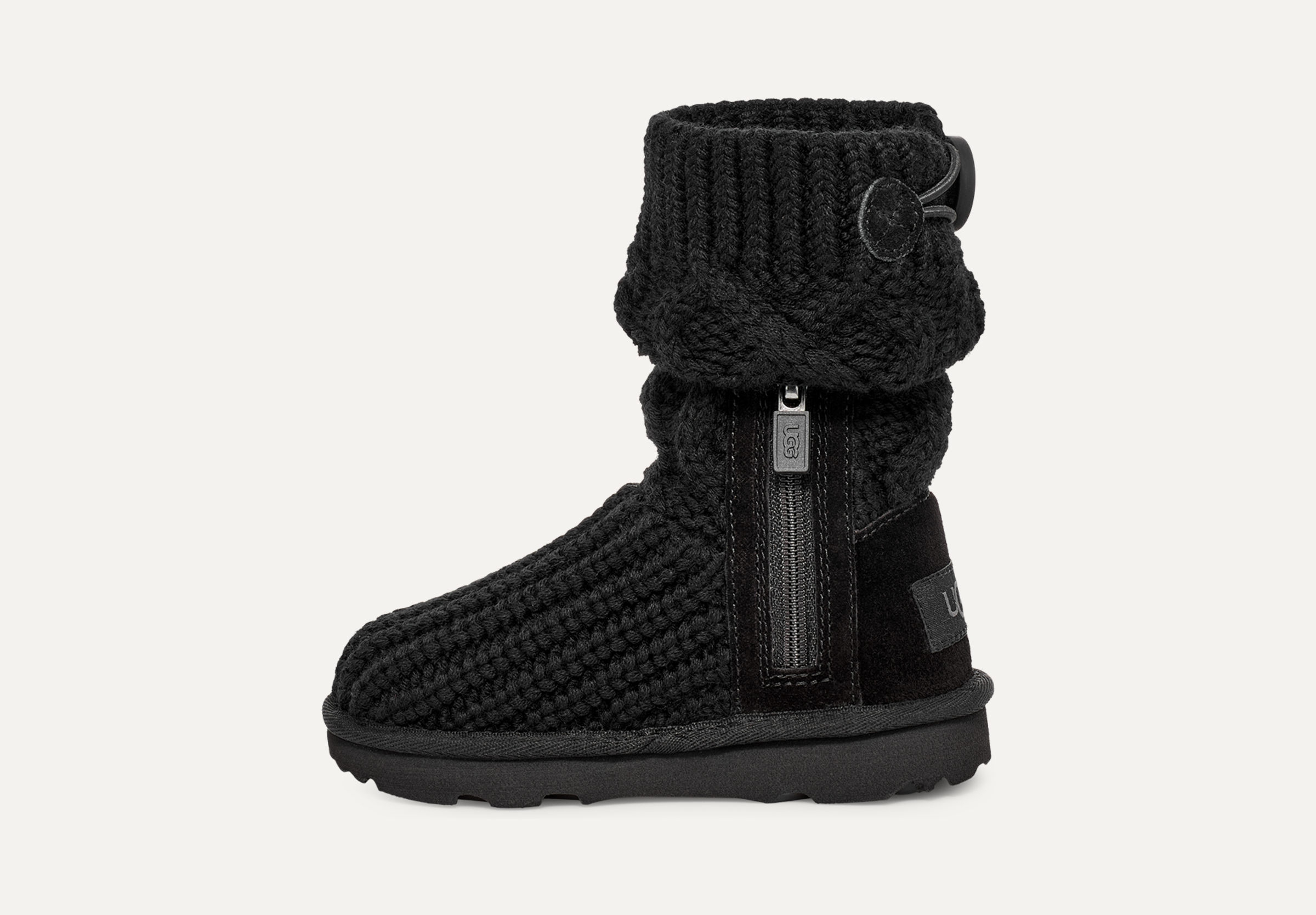 Kids Classic Cardi Cabled Knit Boot UGG
