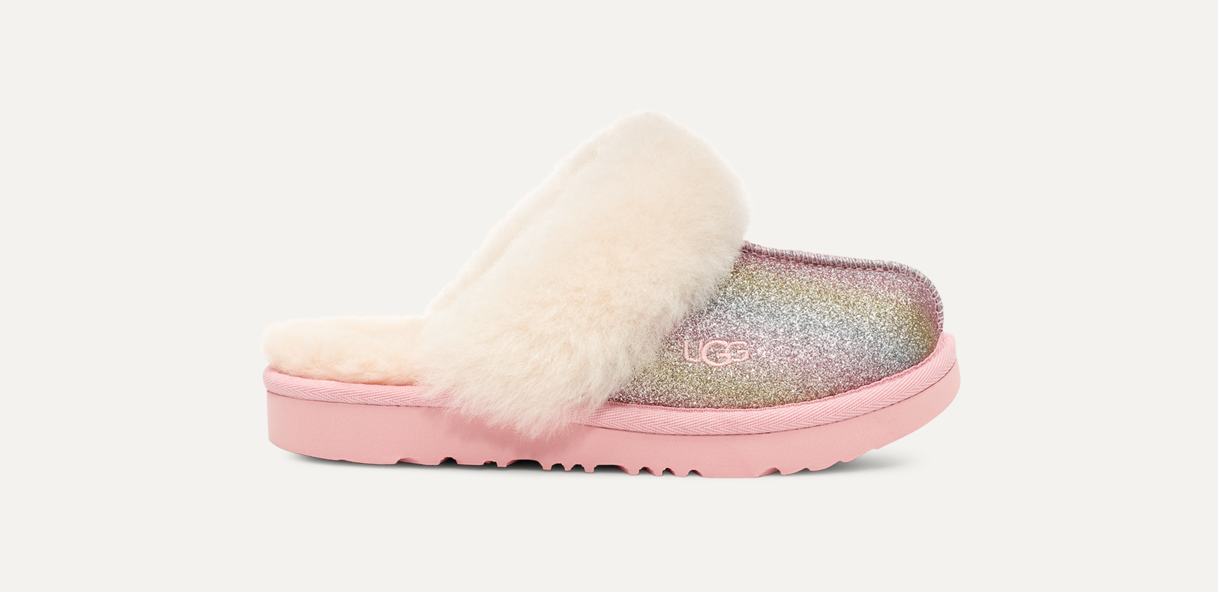Pink ugg slippers kids deals