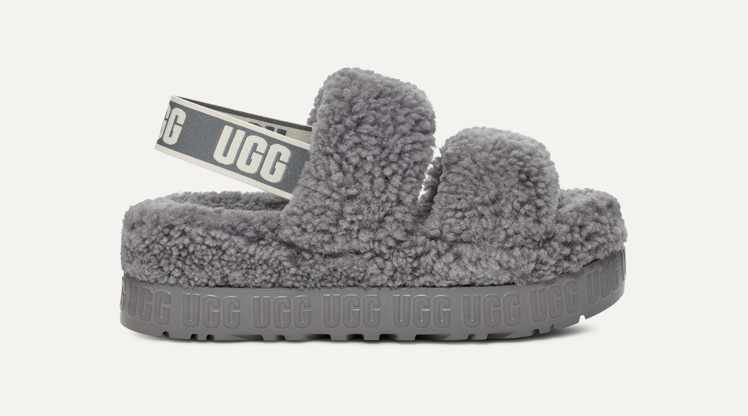 楽天市場】《限定クーポン配布》アグ オー フラッフィータ UGG サンダル レディース ブラック 黒 ネイビー カーキ OH FLUFFITA  1120876 防水 防風 静電気防止 シープスキン ふわふわ もこもこ ブランド ファー 靴 シューズ 羊毛 あったか 屋外 屋内外兼用  ルームスリッパF 