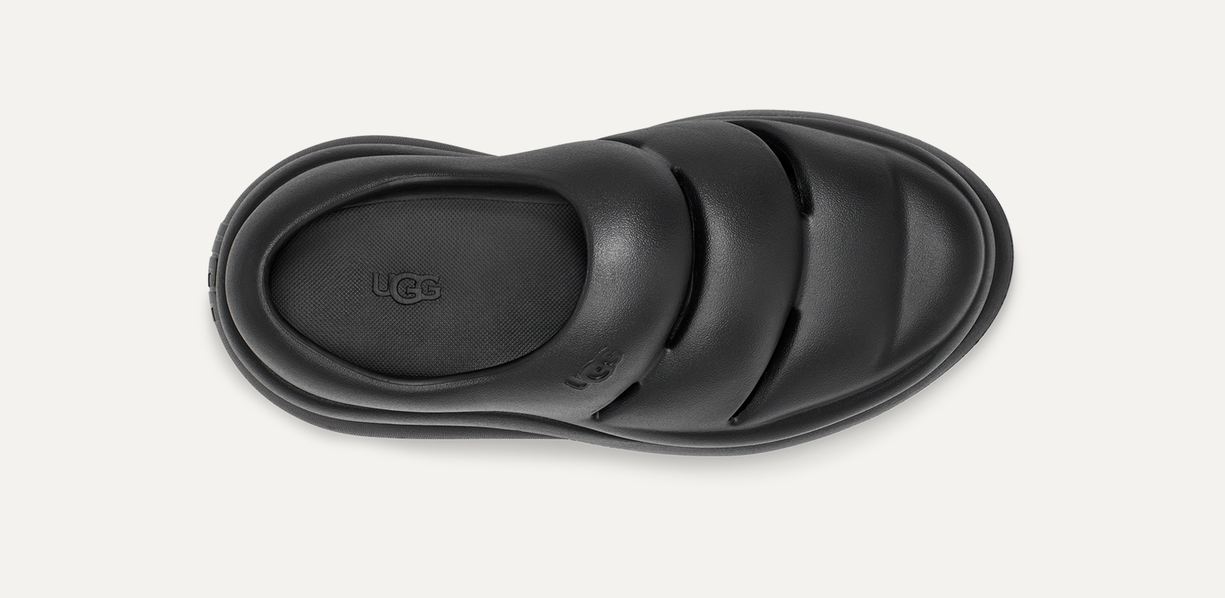 靴 UGG W SPORT YEAH CLOG BLACK 22FW-I