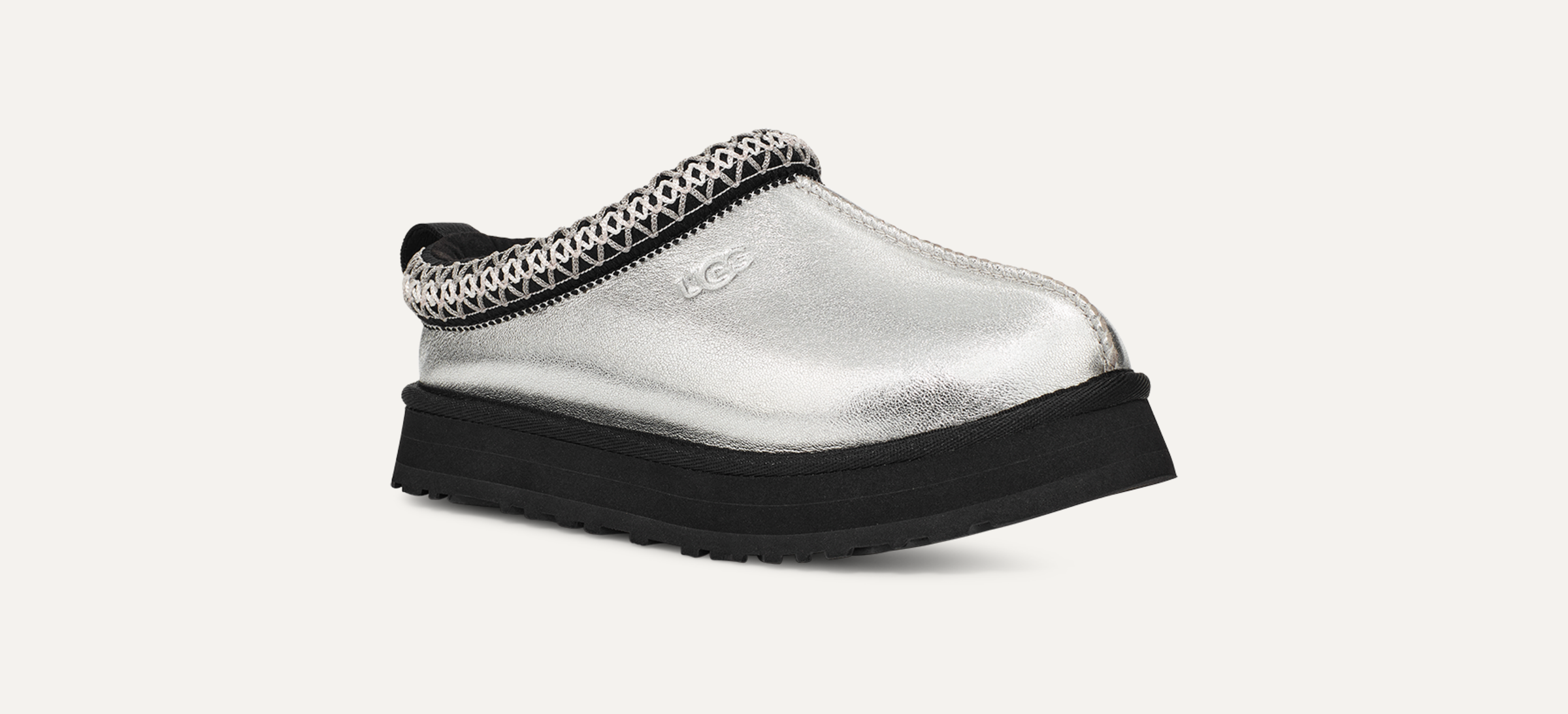 Silver ugg slippers outlet