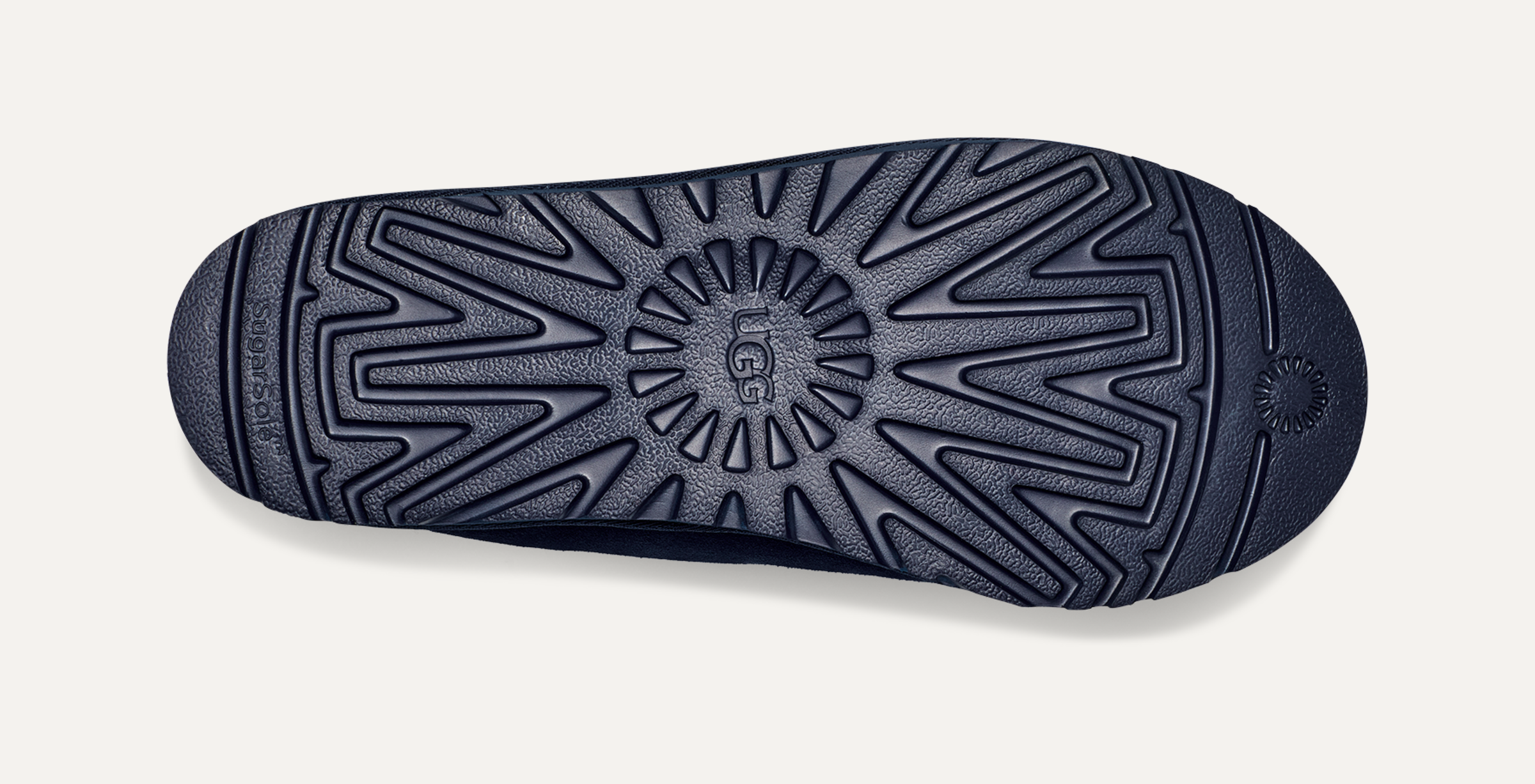 Navy blue uggs with white bottom hotsell