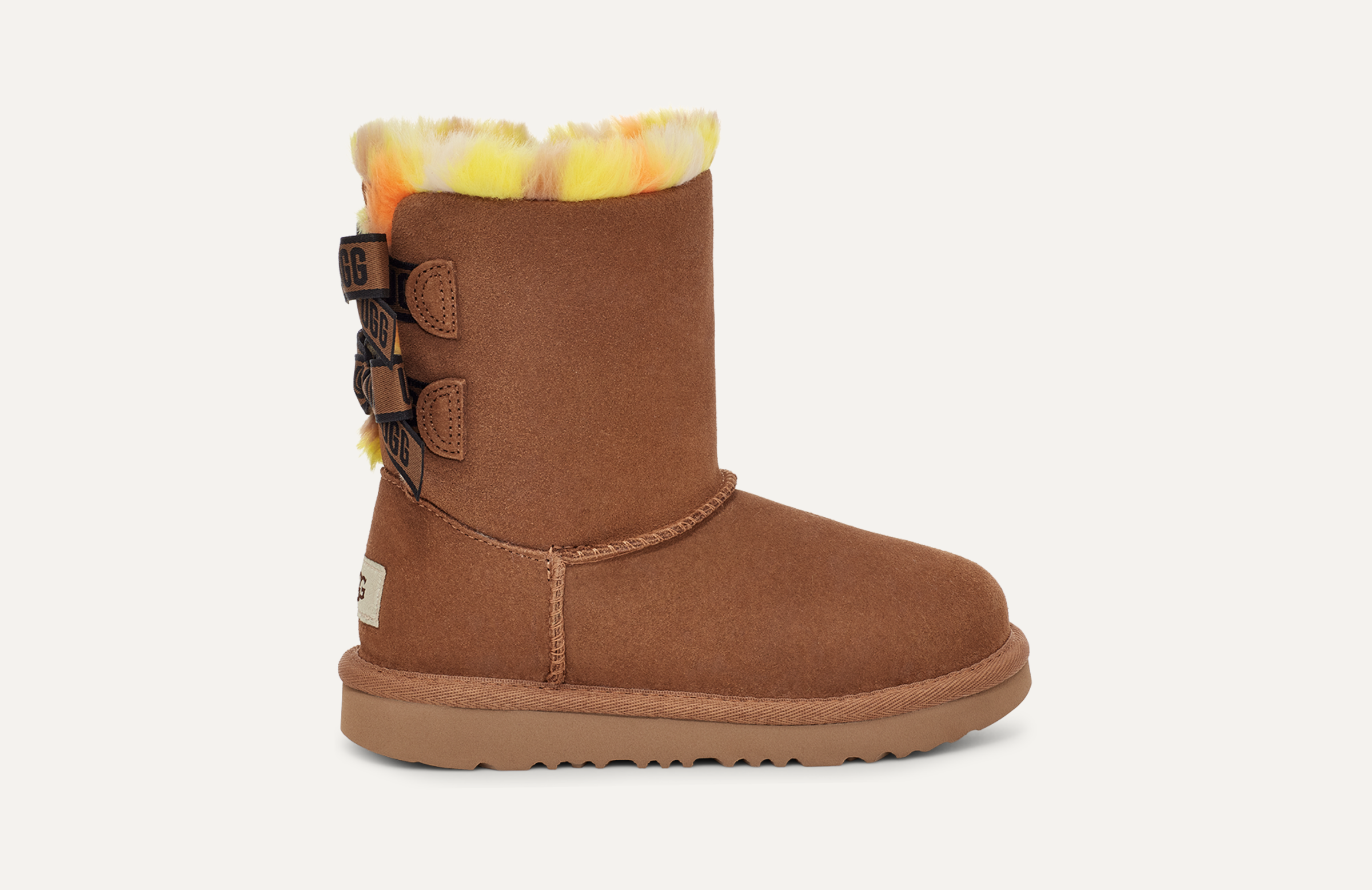 Toddlers Bailey Bow Plaid Punk Boot UGG