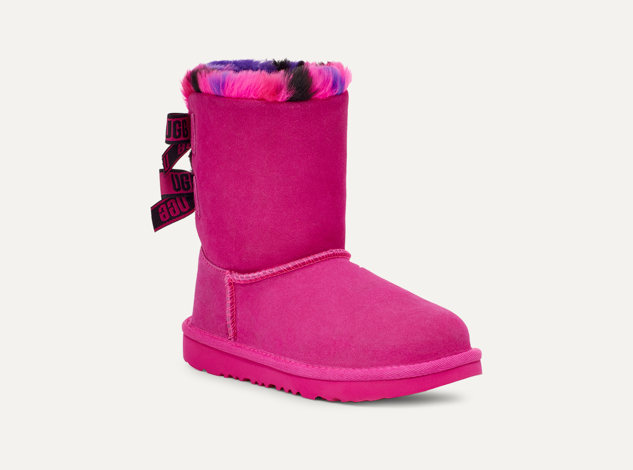 Pink kid uggs sale