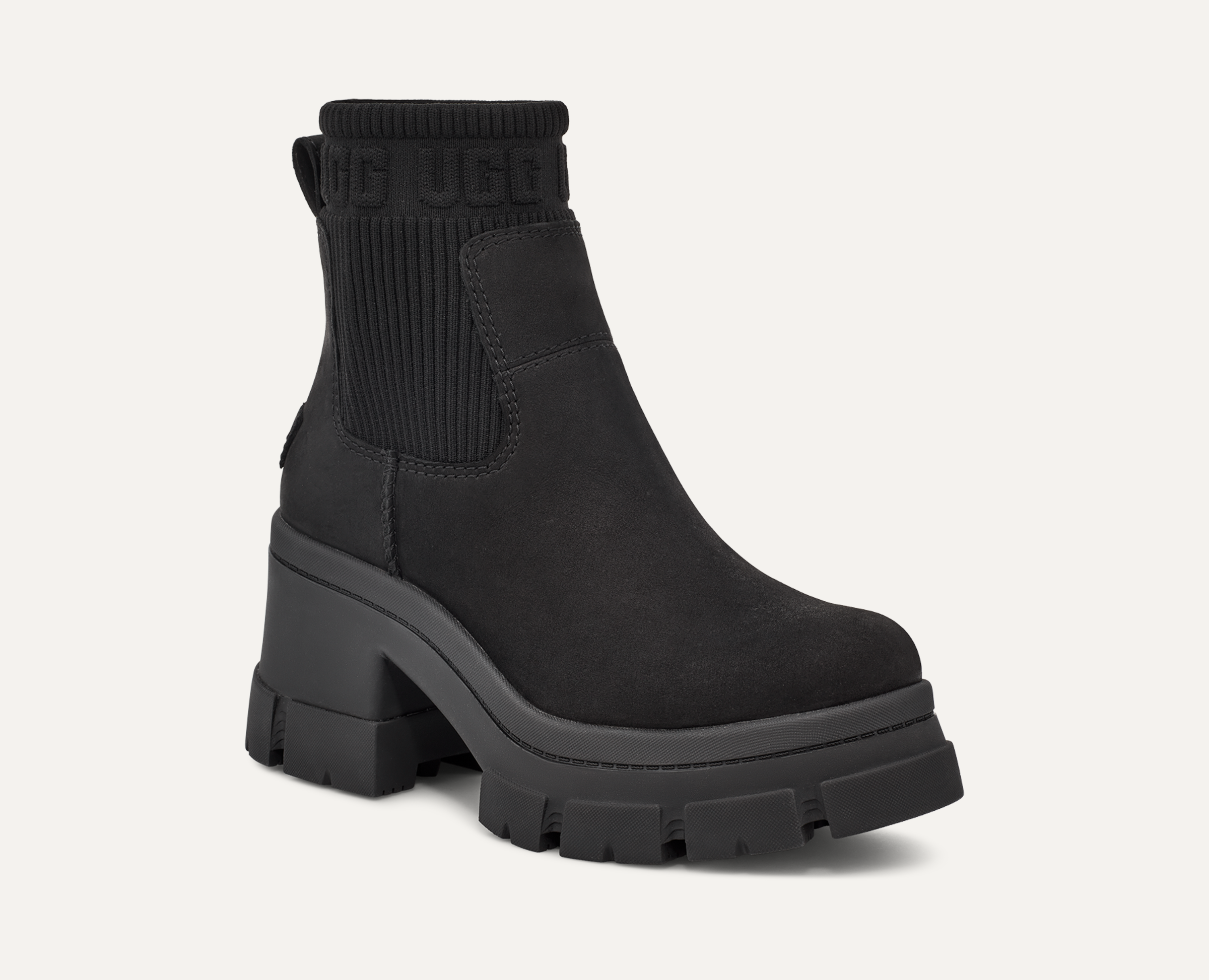 Womens black ugg boots size 8 discount