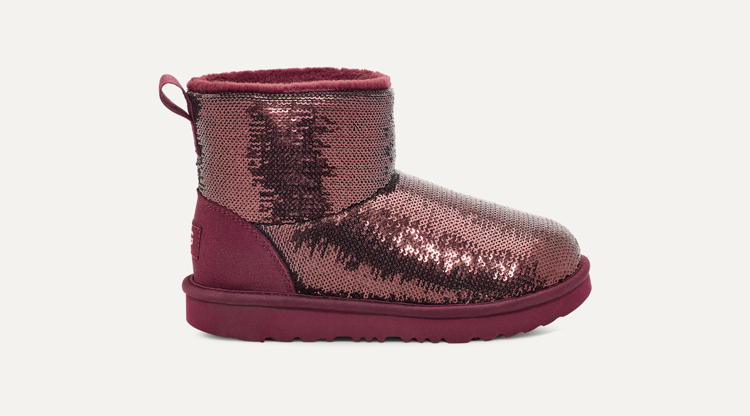 Sequin uggs silver sales