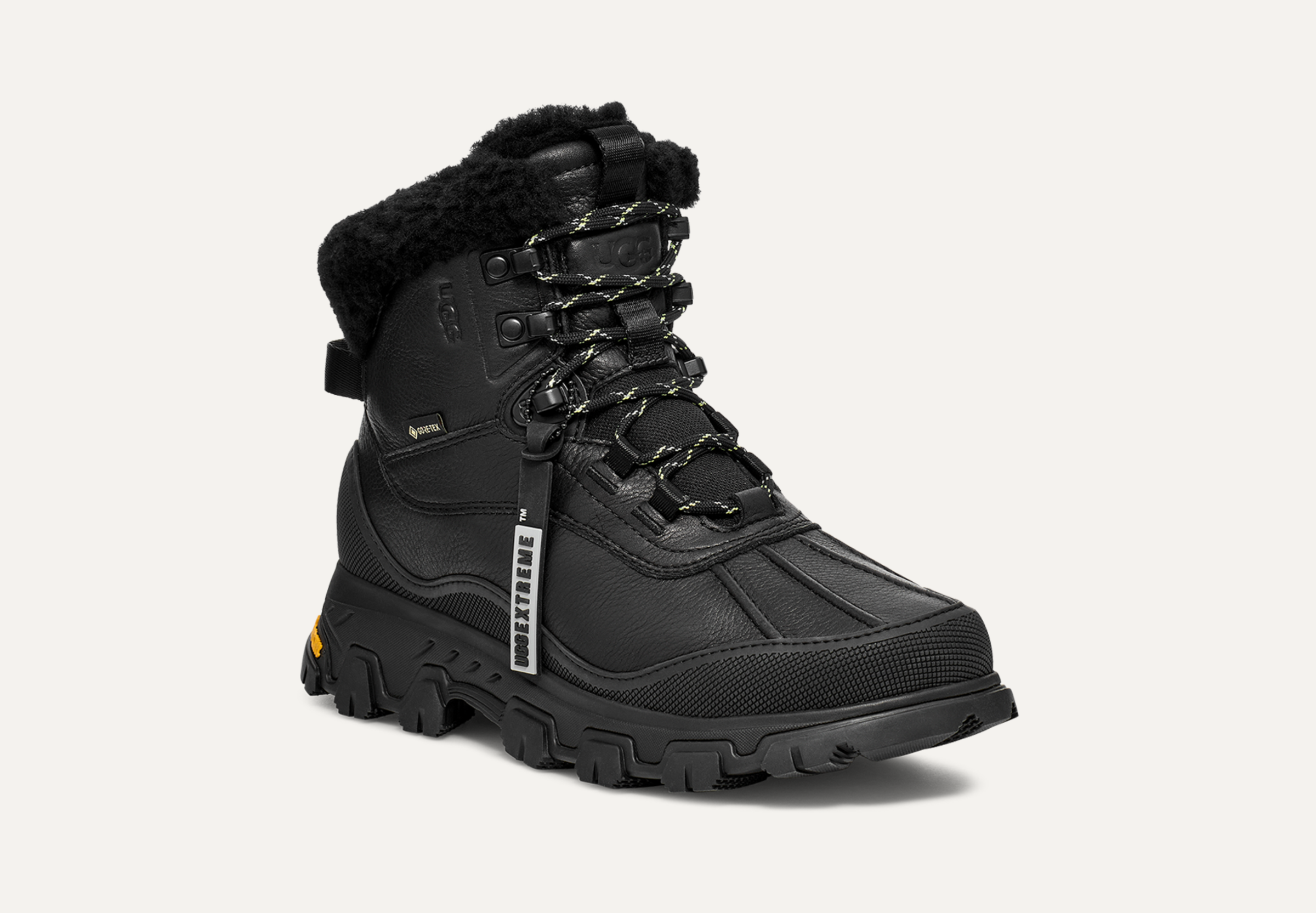 Ugg Adirondack Meridian Hiker Boot Black Women s