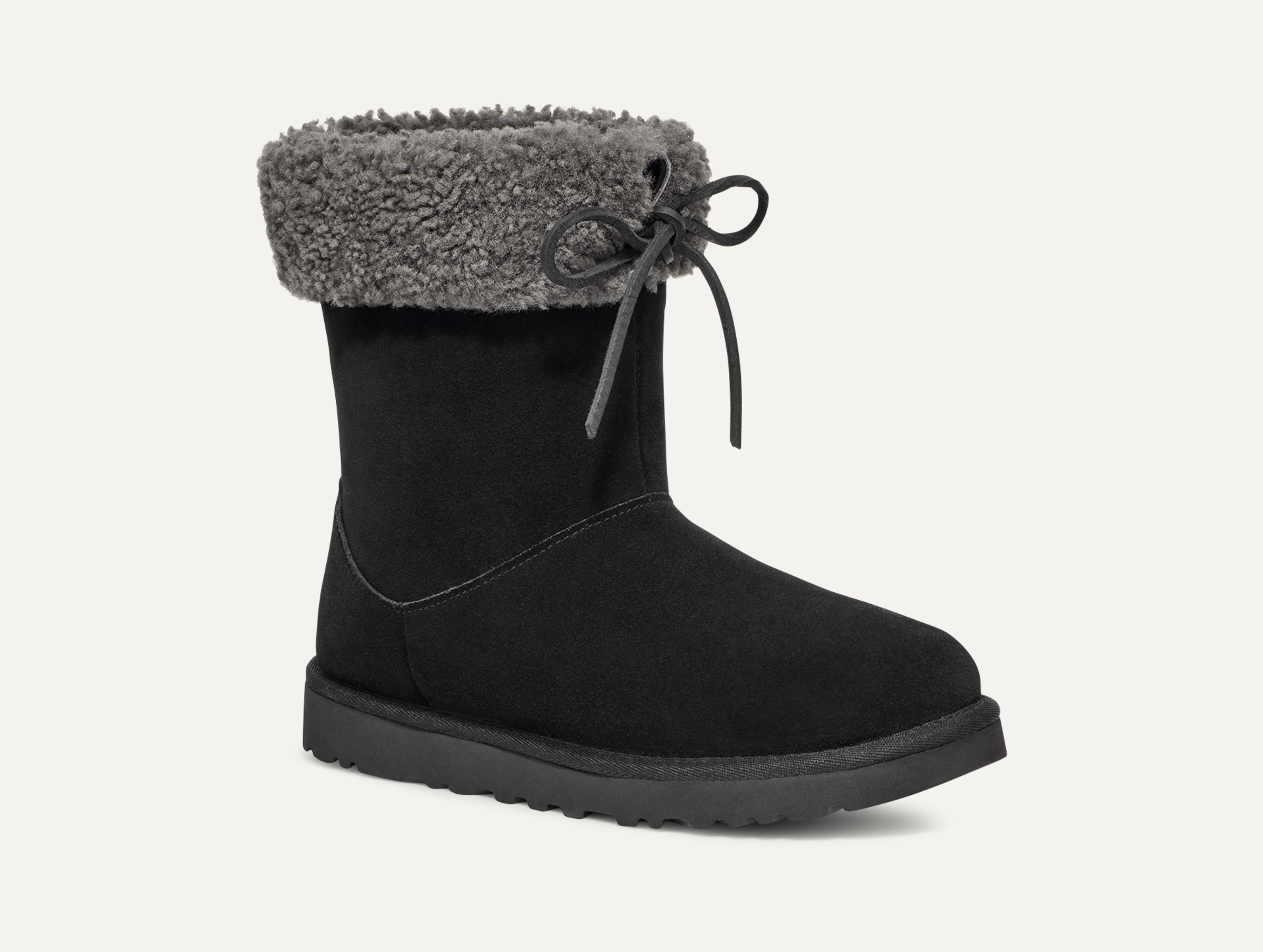 Shearling short boots deals