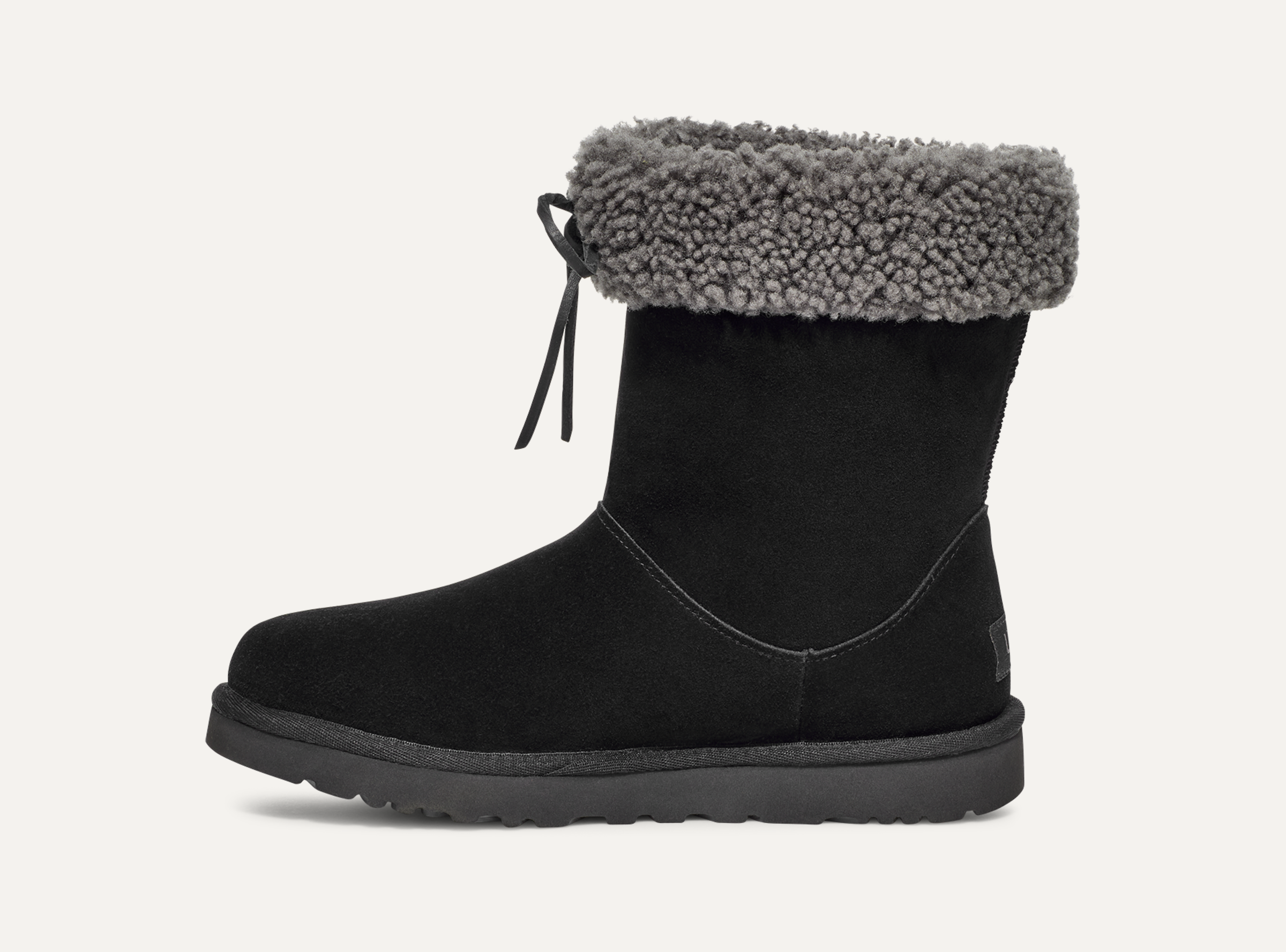 Womens black short uggs sales