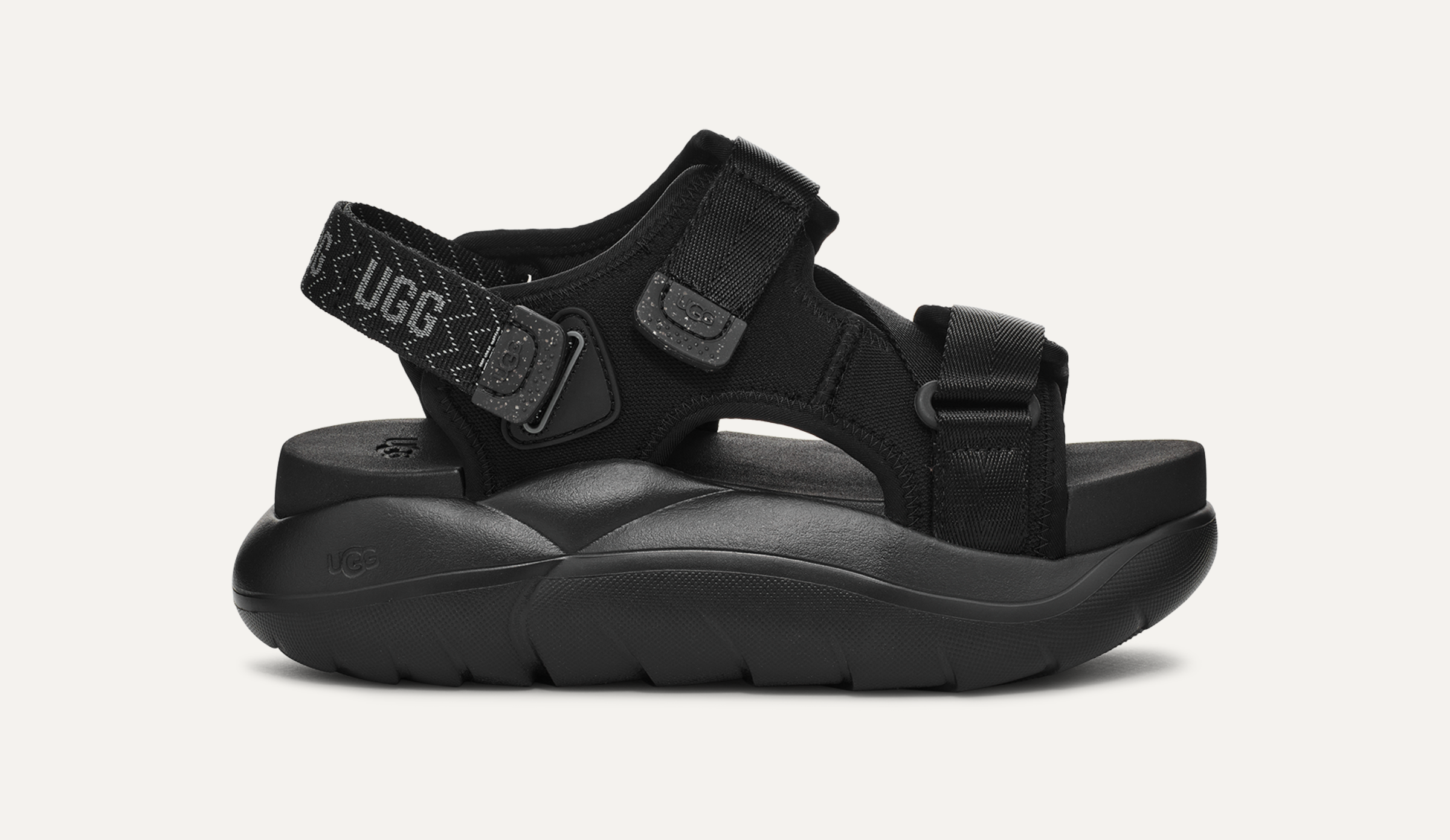 希少 黒入荷！ for Sandal Strap Cross Alto LA UGG® Women EU UGG® | 靴