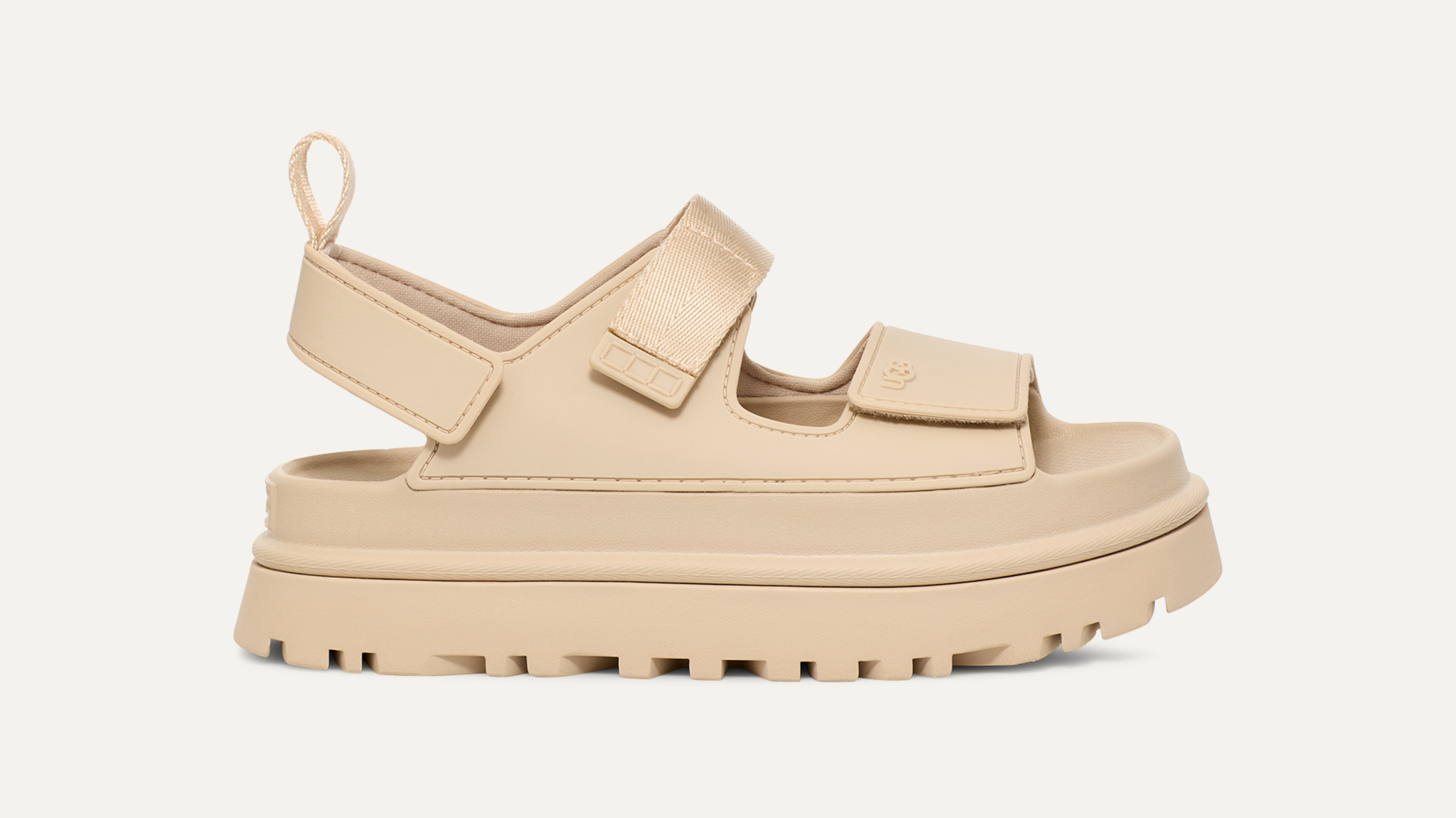 Ugg sandals gold on sale