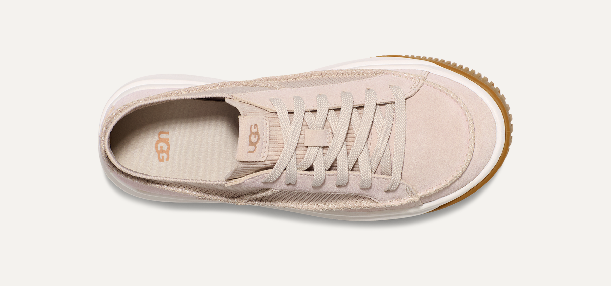 UGG Ez-Duzzit Lace White | Saleusa.com.ua