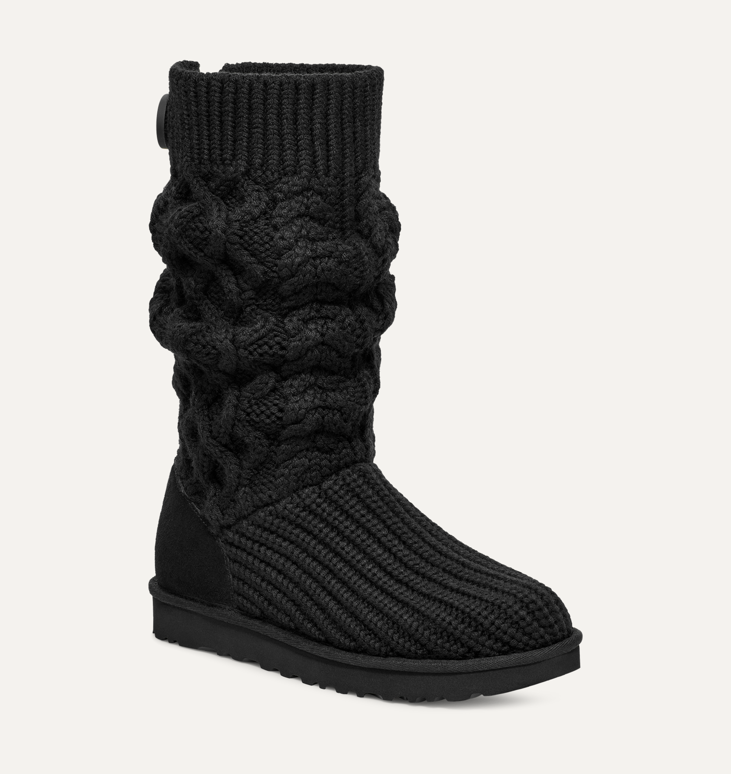 Knitted ugg boots sale outlet