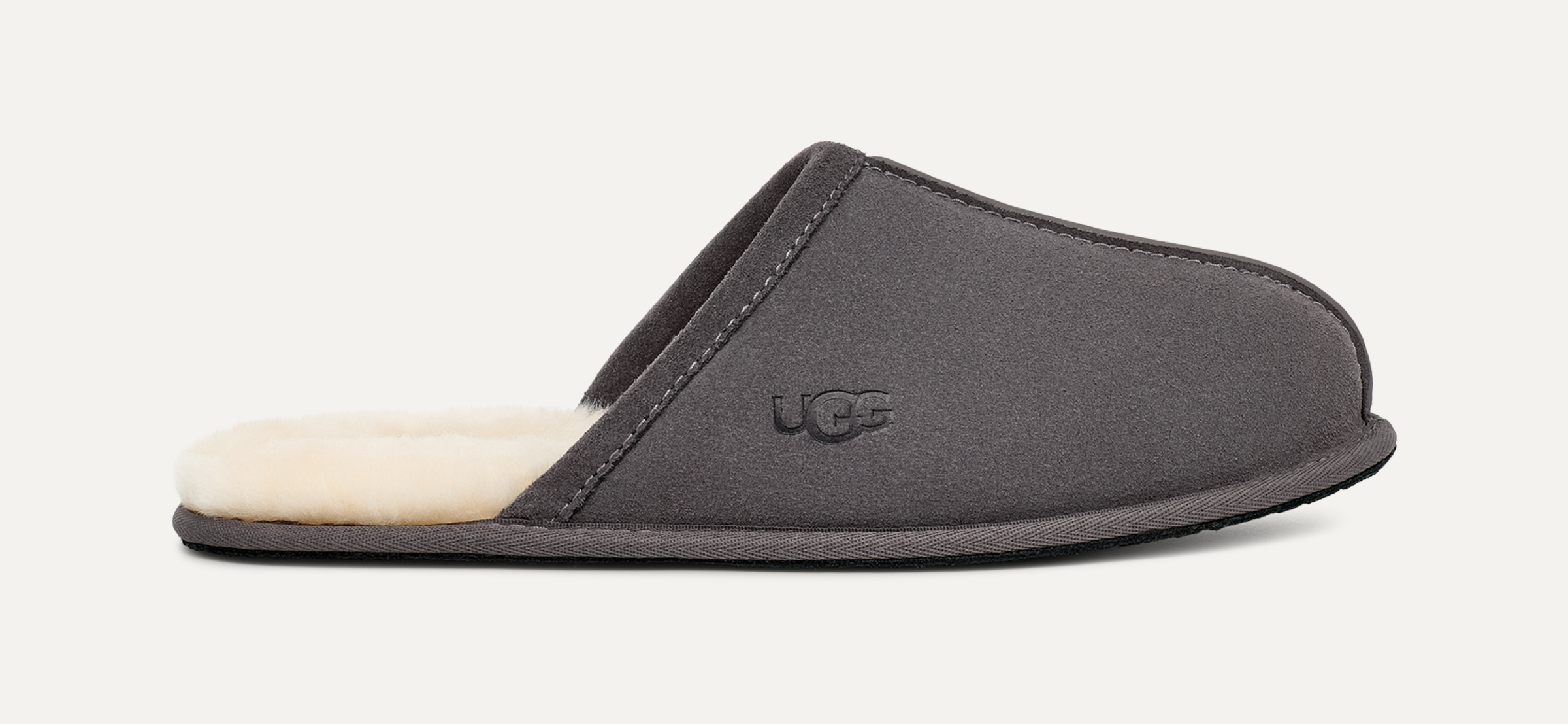Grey ugg slippers mens sale