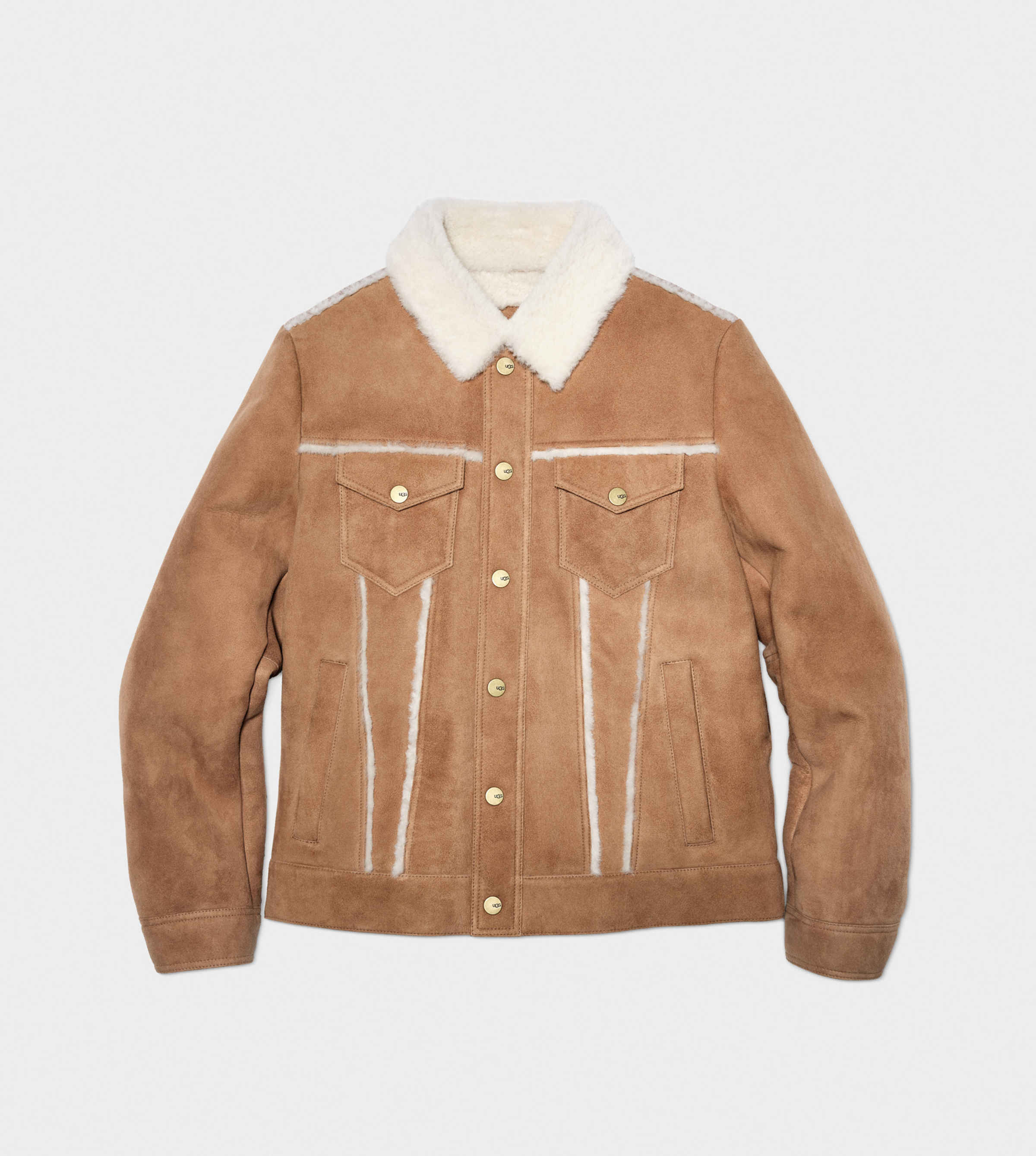 UGG® Clint Shearling Trucker Jacket for Men | UGG®