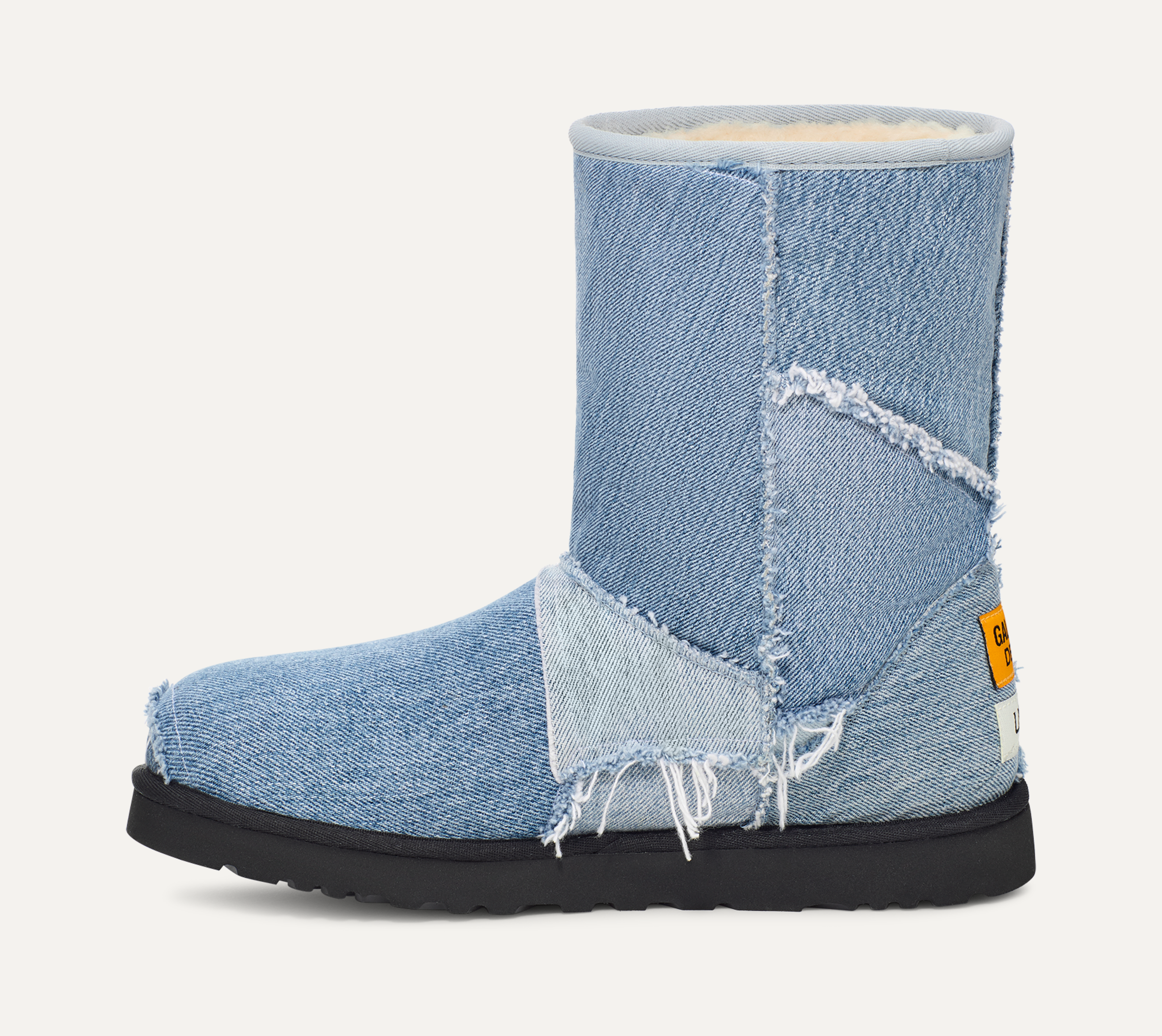 Light denim ugg boots cheap