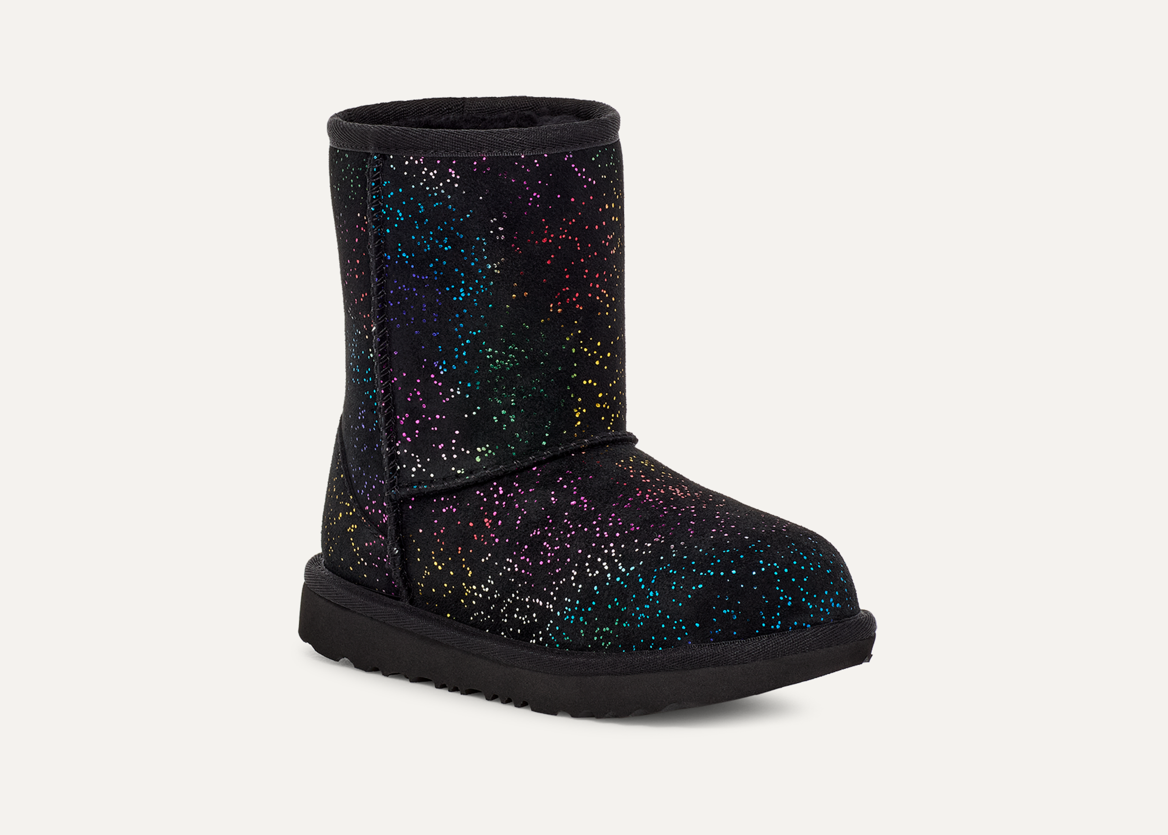 Shiny black uggs online