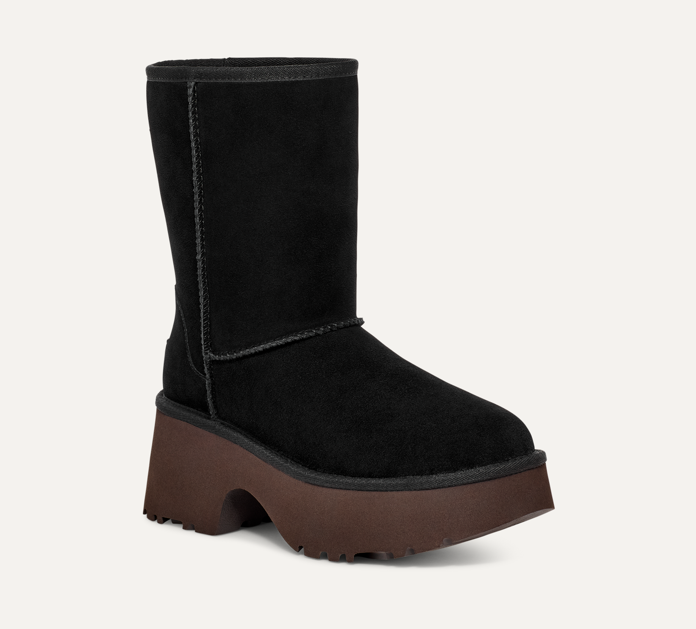 Ugg Classic Short New Heights Black 9