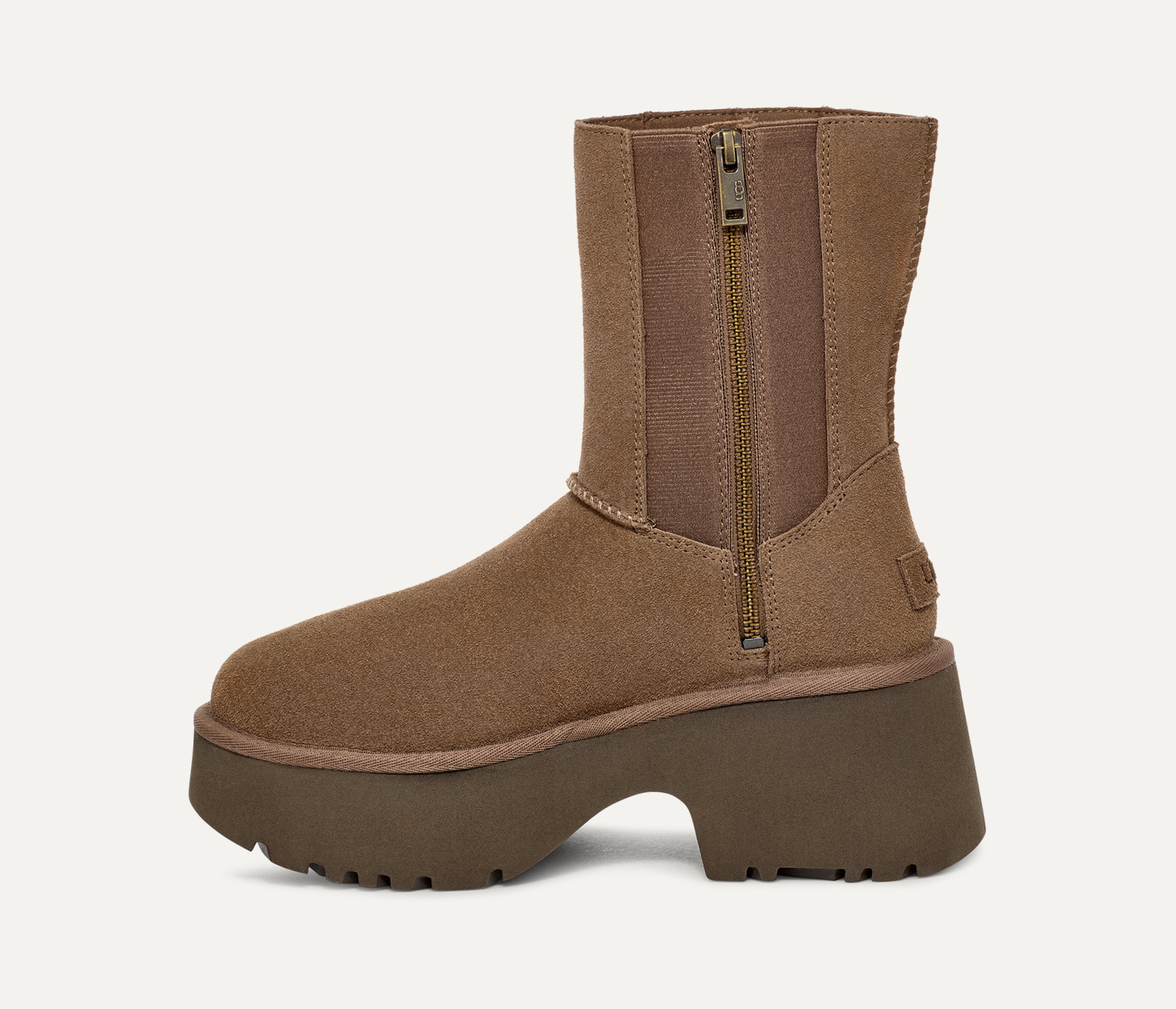 Ugg Classic Twin Seam New Heights Boots Green 10