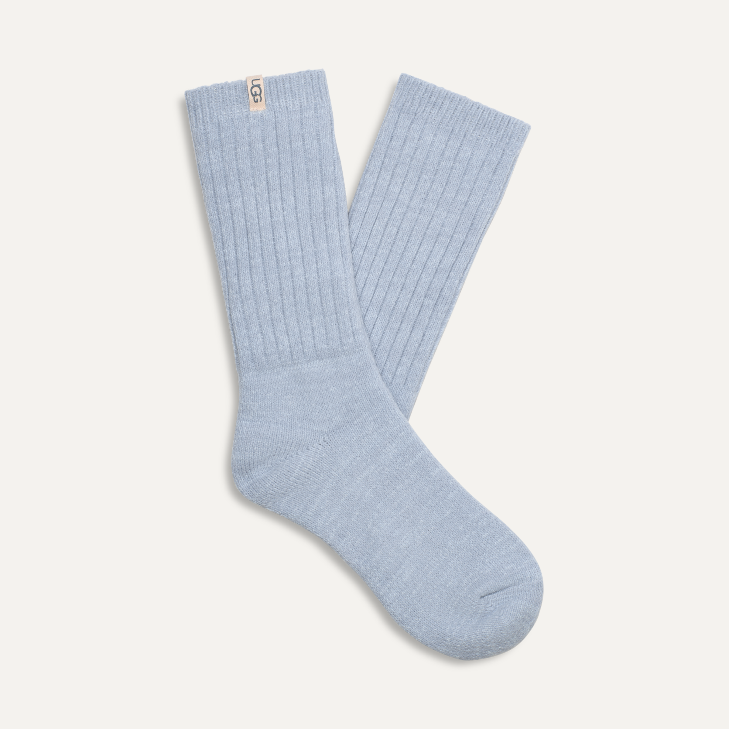 Rib Knit Slouchy Crew Sock UGG