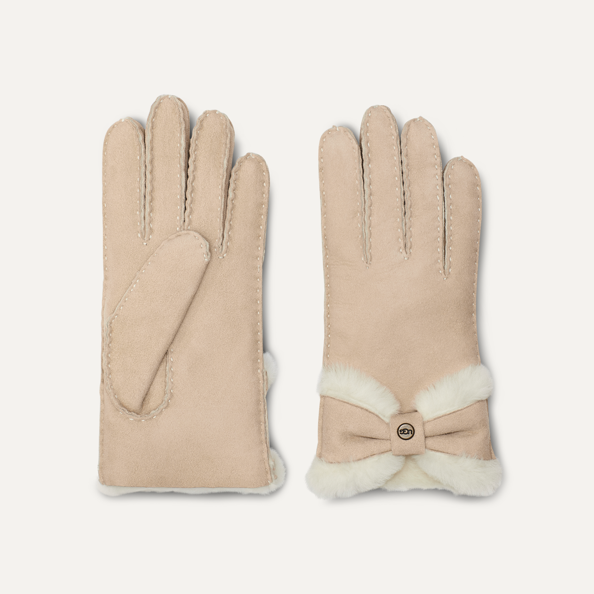 Sheepskin Turned Bow Glove UGG Official