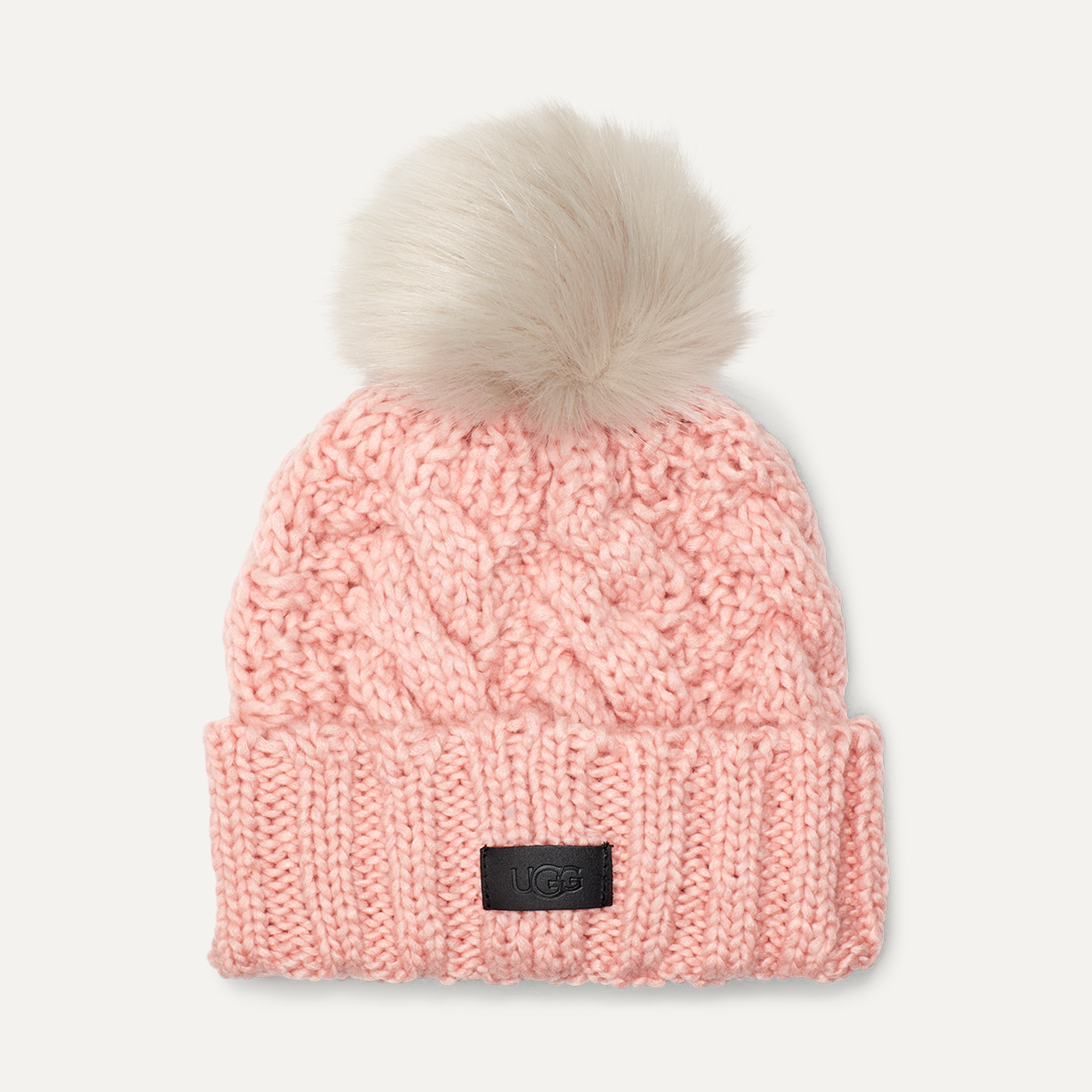 Ugg cable knit hat hot sale