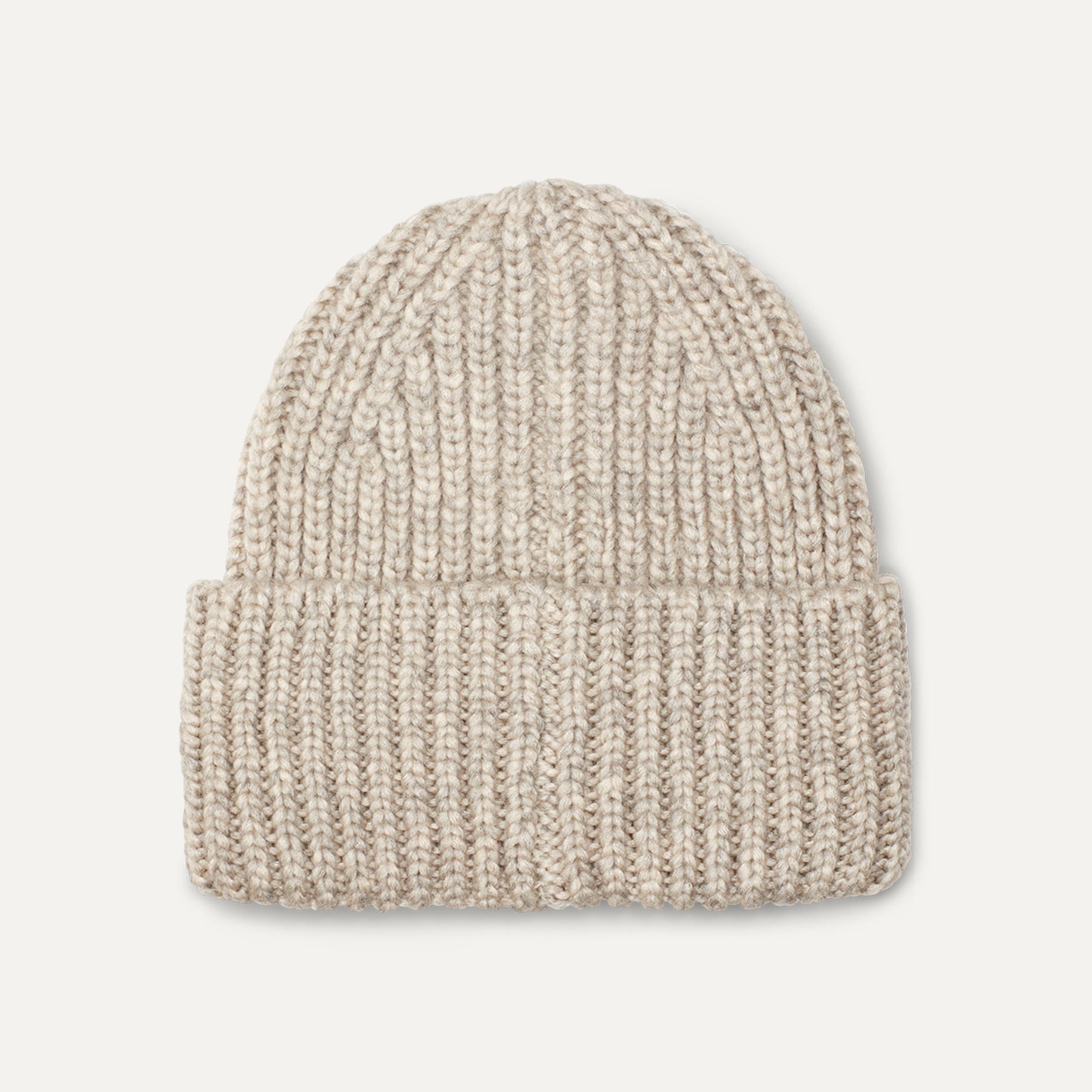 UGG Chunky Rib Logo Light Grey Beanie – Retro Designer Wear