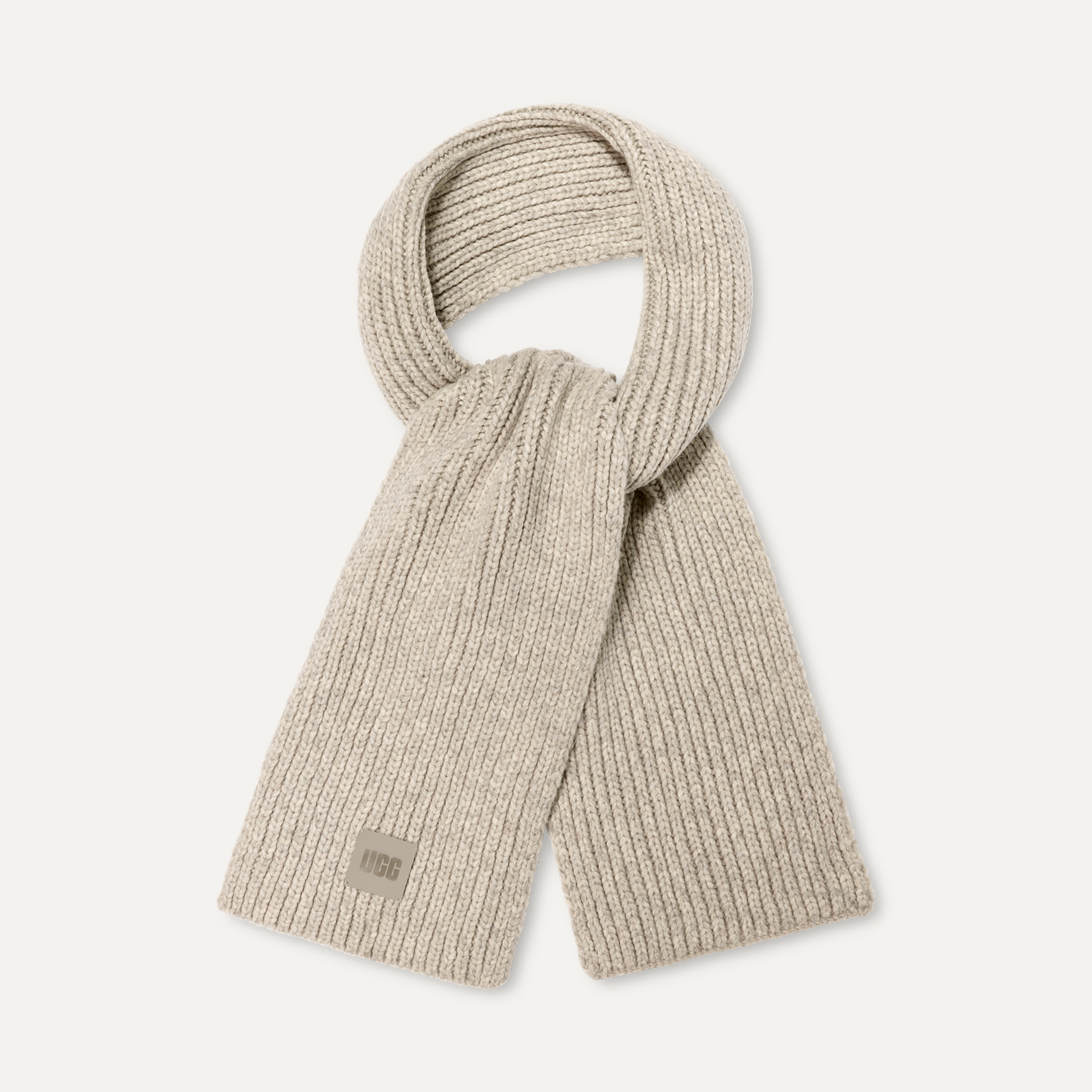 Women's Chunky Rib Knit Scarf