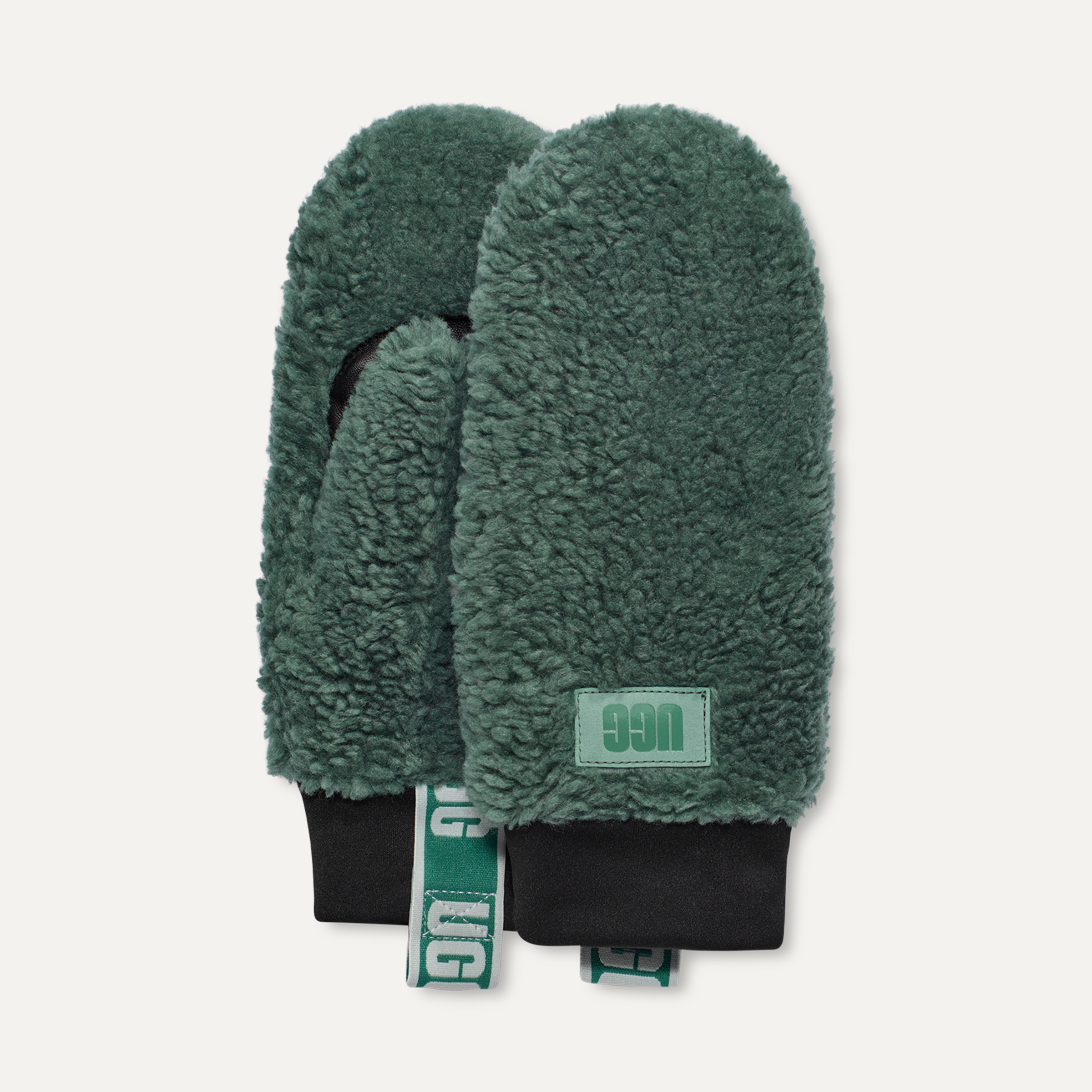 UGG® Sherpa Mitten W Logo Tape for Women | UGG®