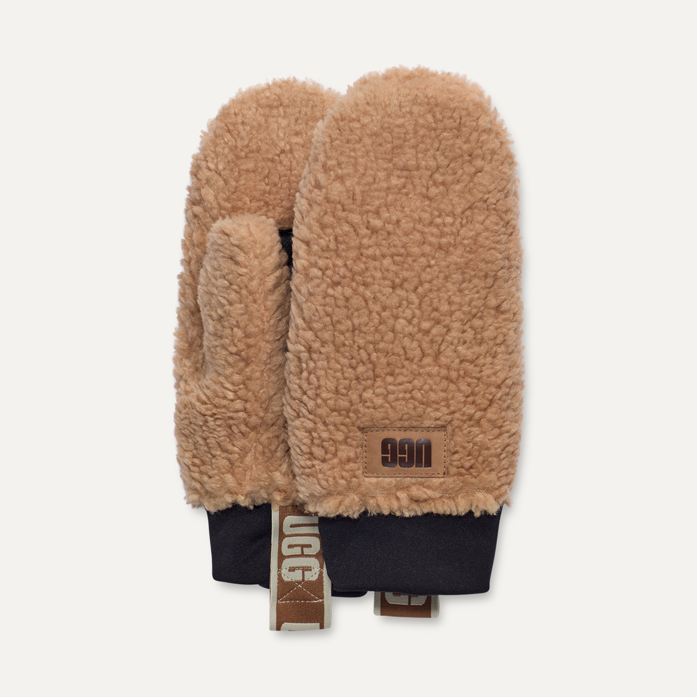 UGG® Sherpa Mitten W Logo Tape for Women | UGG®