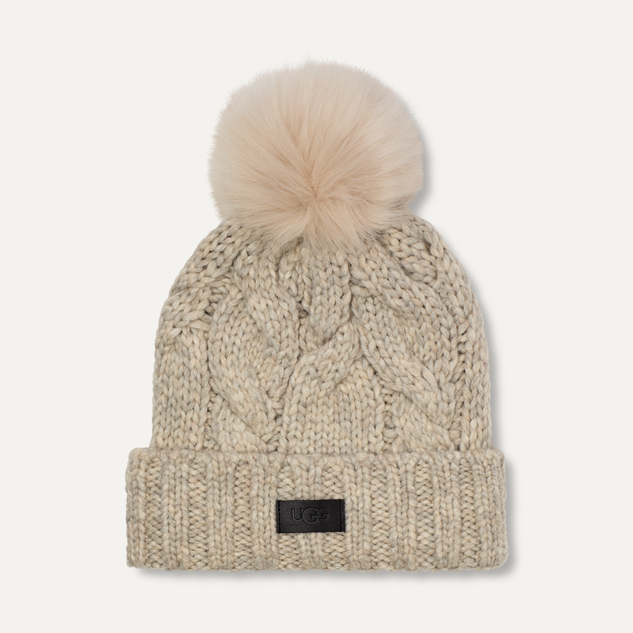 Women's Cable Beanie W Pom Hat | UGG®