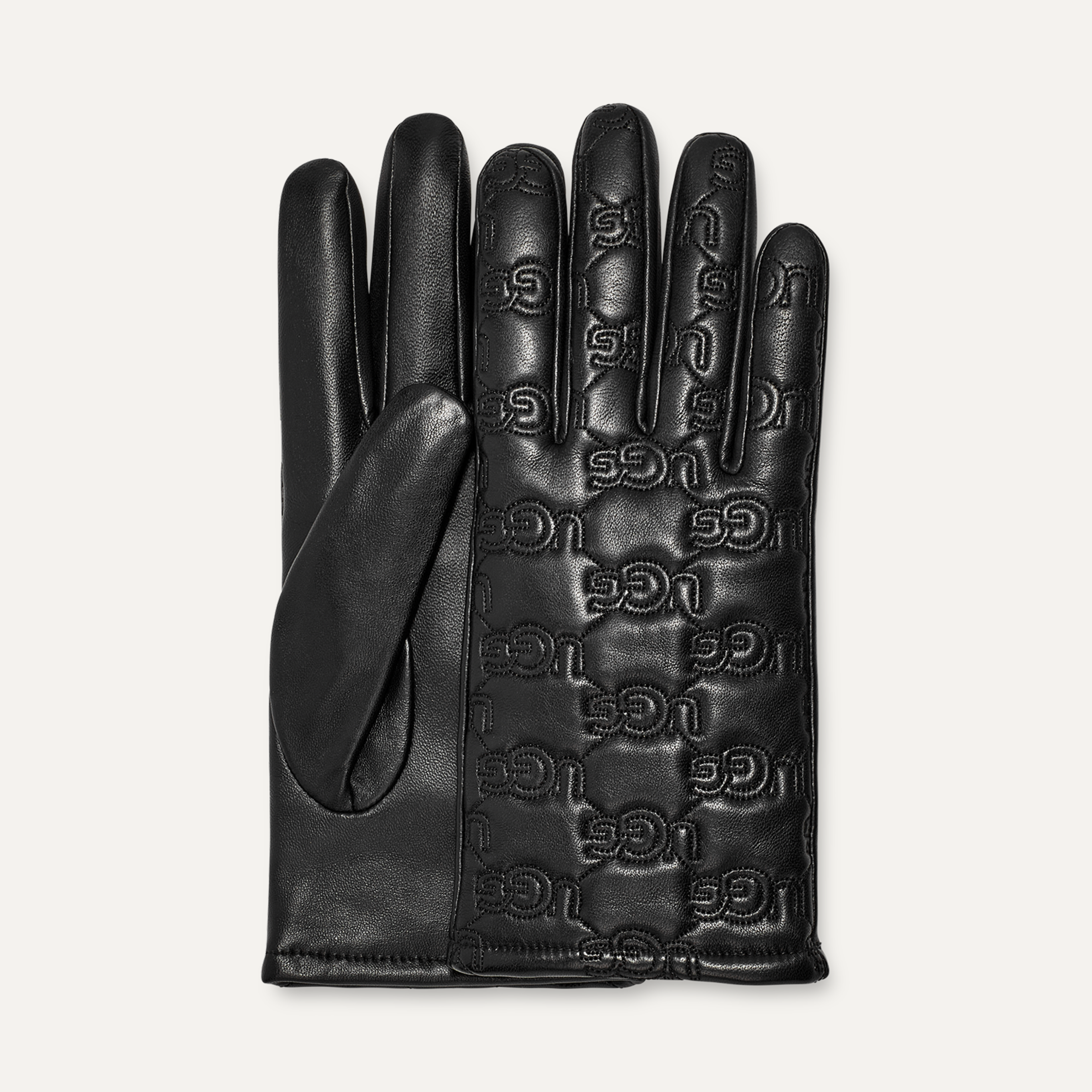 Ugg leather gloves mens hotsell