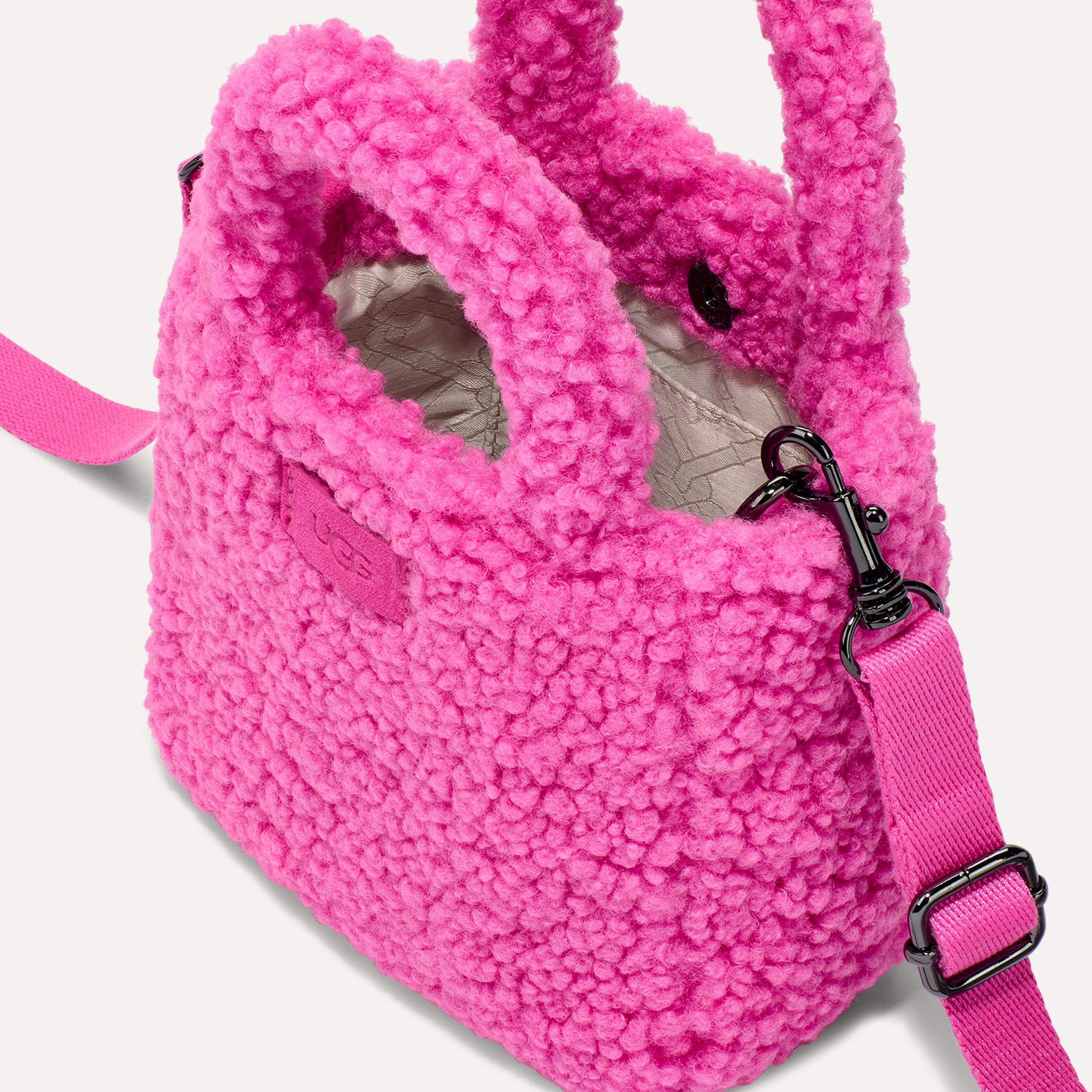 Maribel minitasche aus sherpa clearance