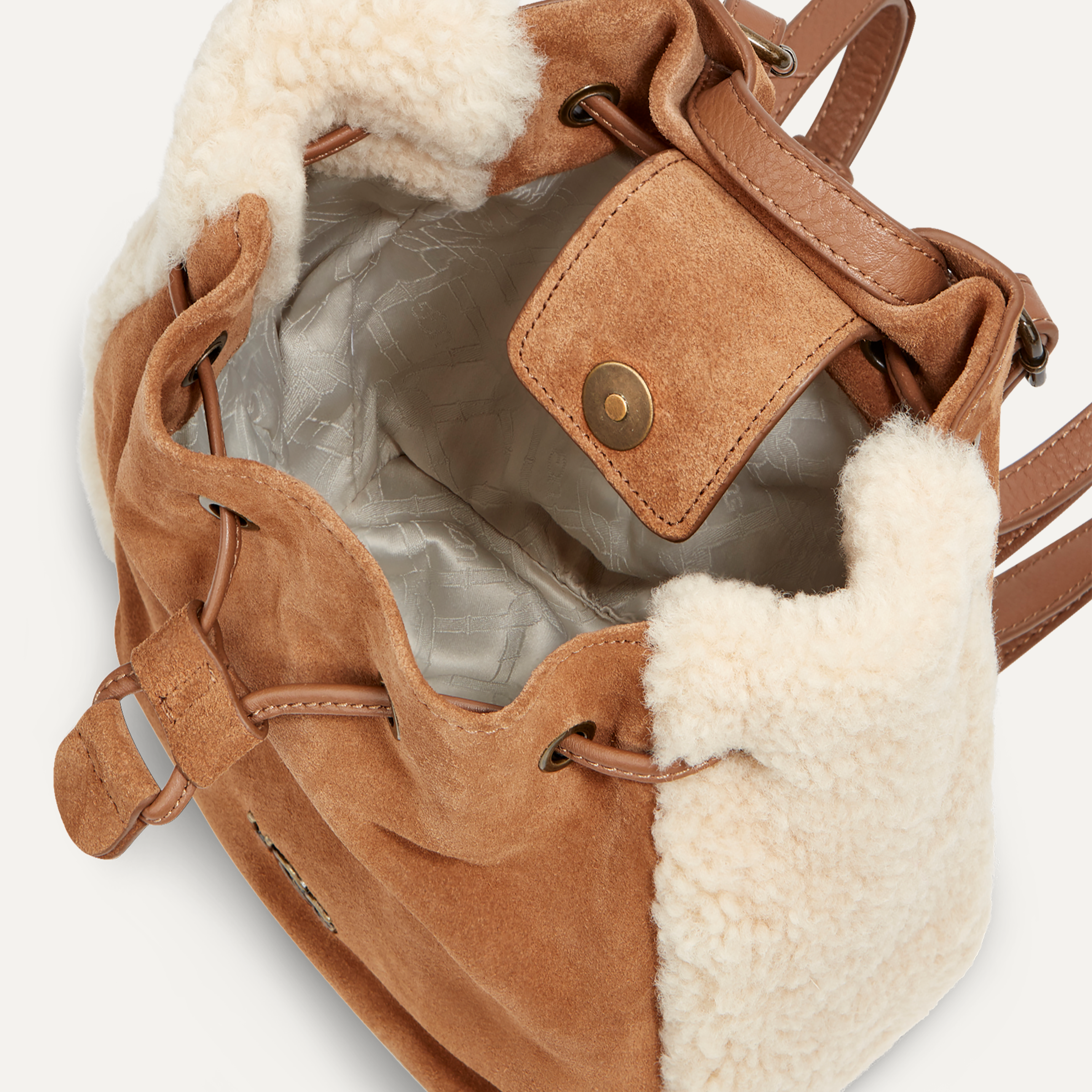 【国産】 UGG® Fey 2 Way Mini Backpack Suede for Women | UGG® バッグ