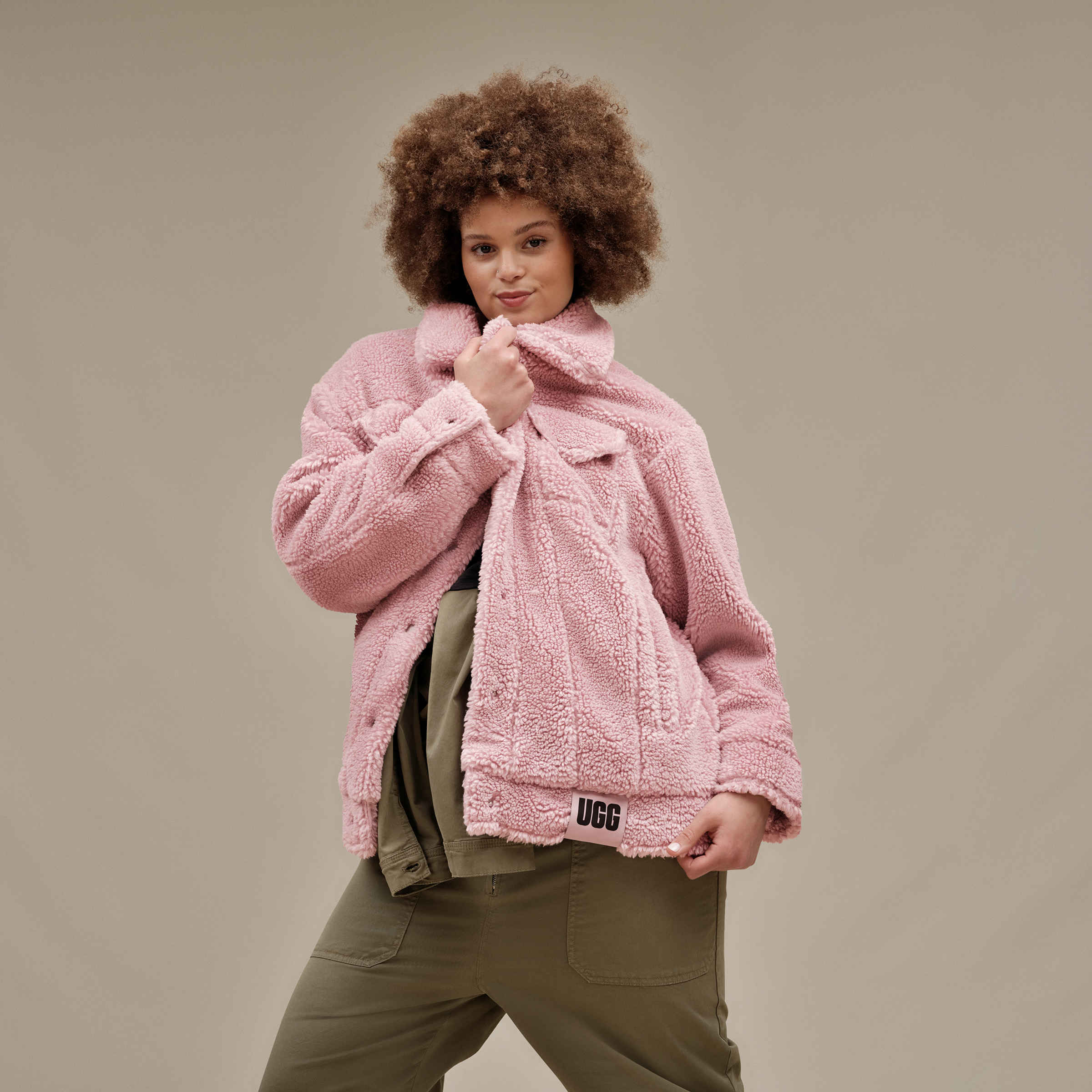 Frankie Sherpa Trucker Jacket UGG