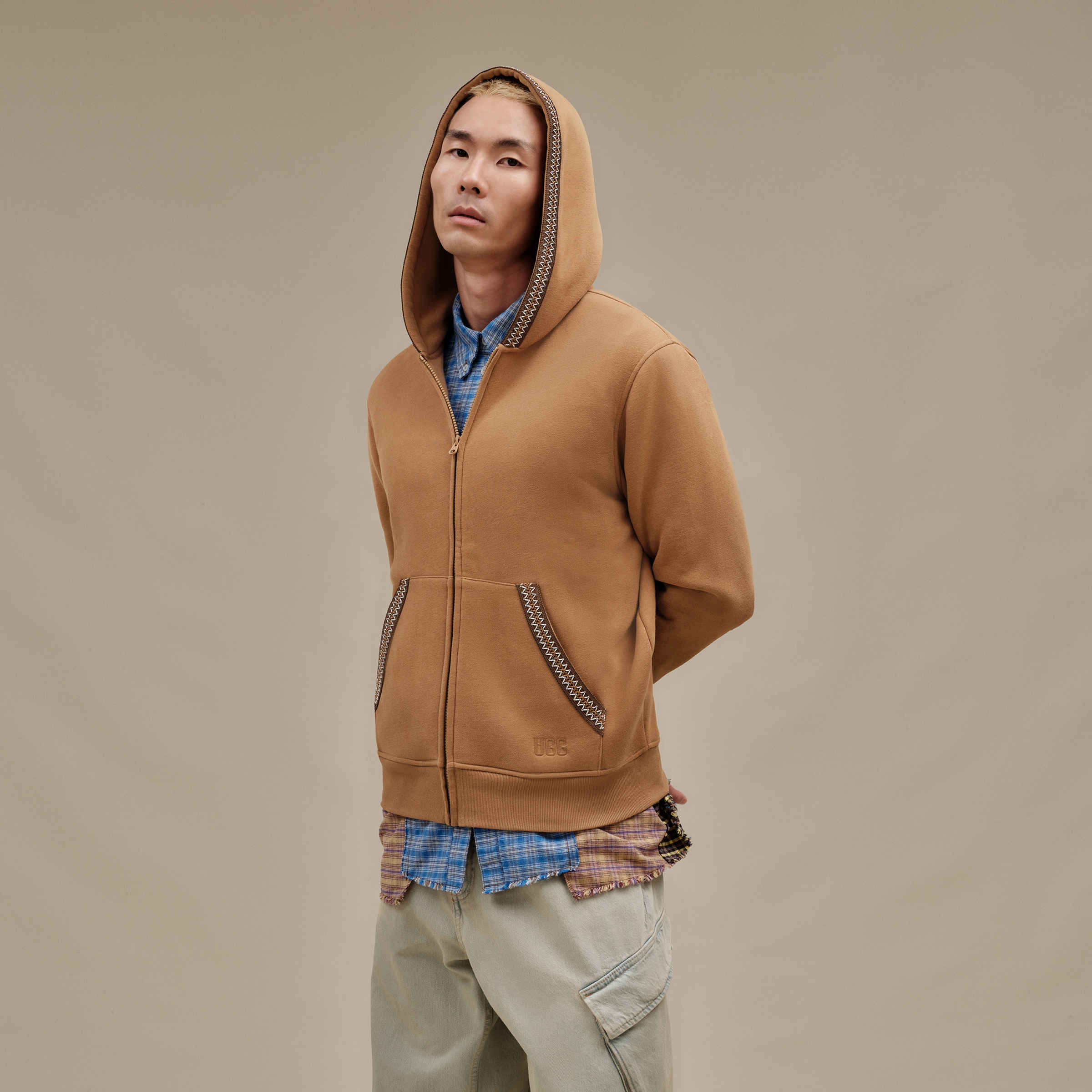 Ugg zip up hoodie top