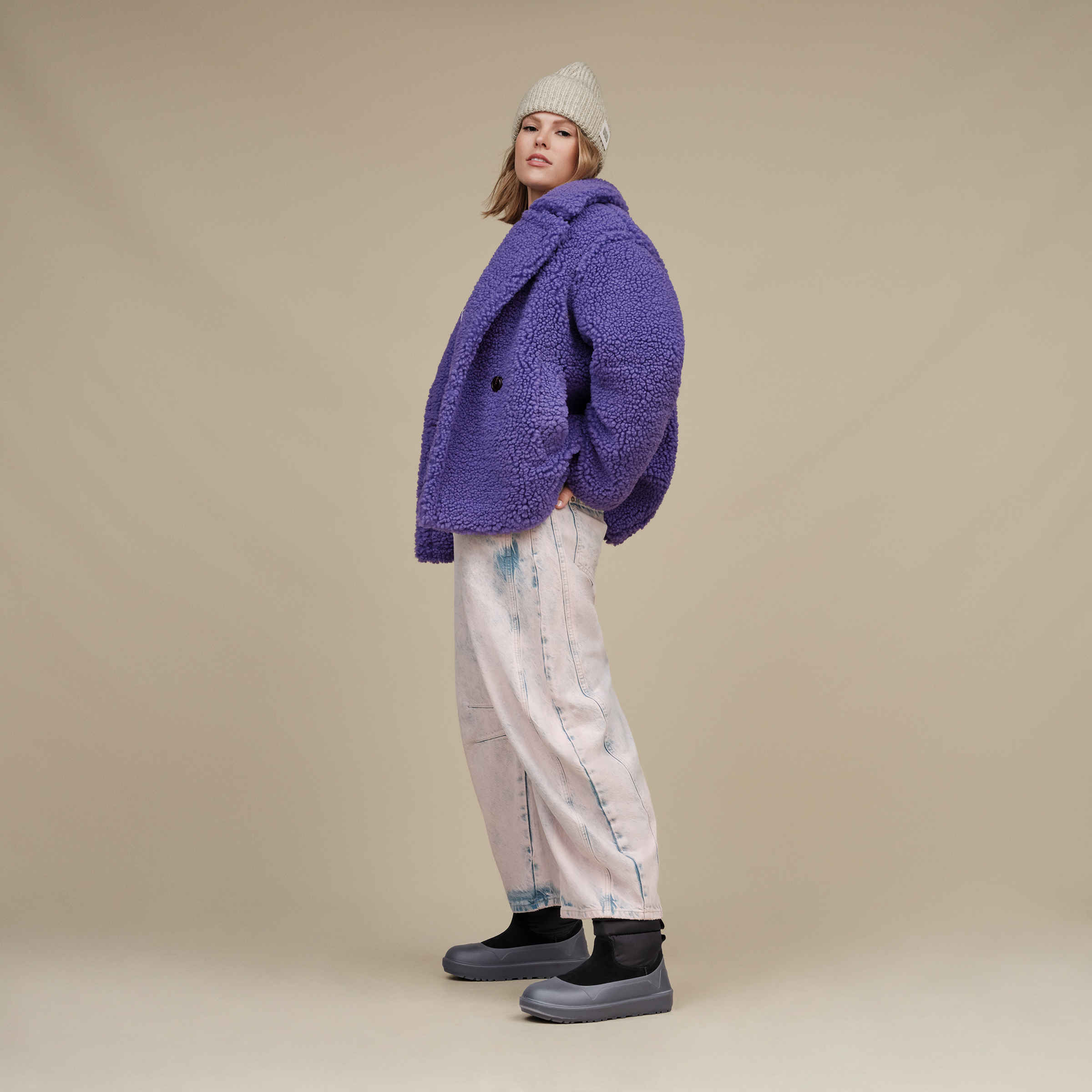 Women's Gertrude Short Teddy Coat | UGG® Women's Gertrude Short Teddy Coat | UGG®