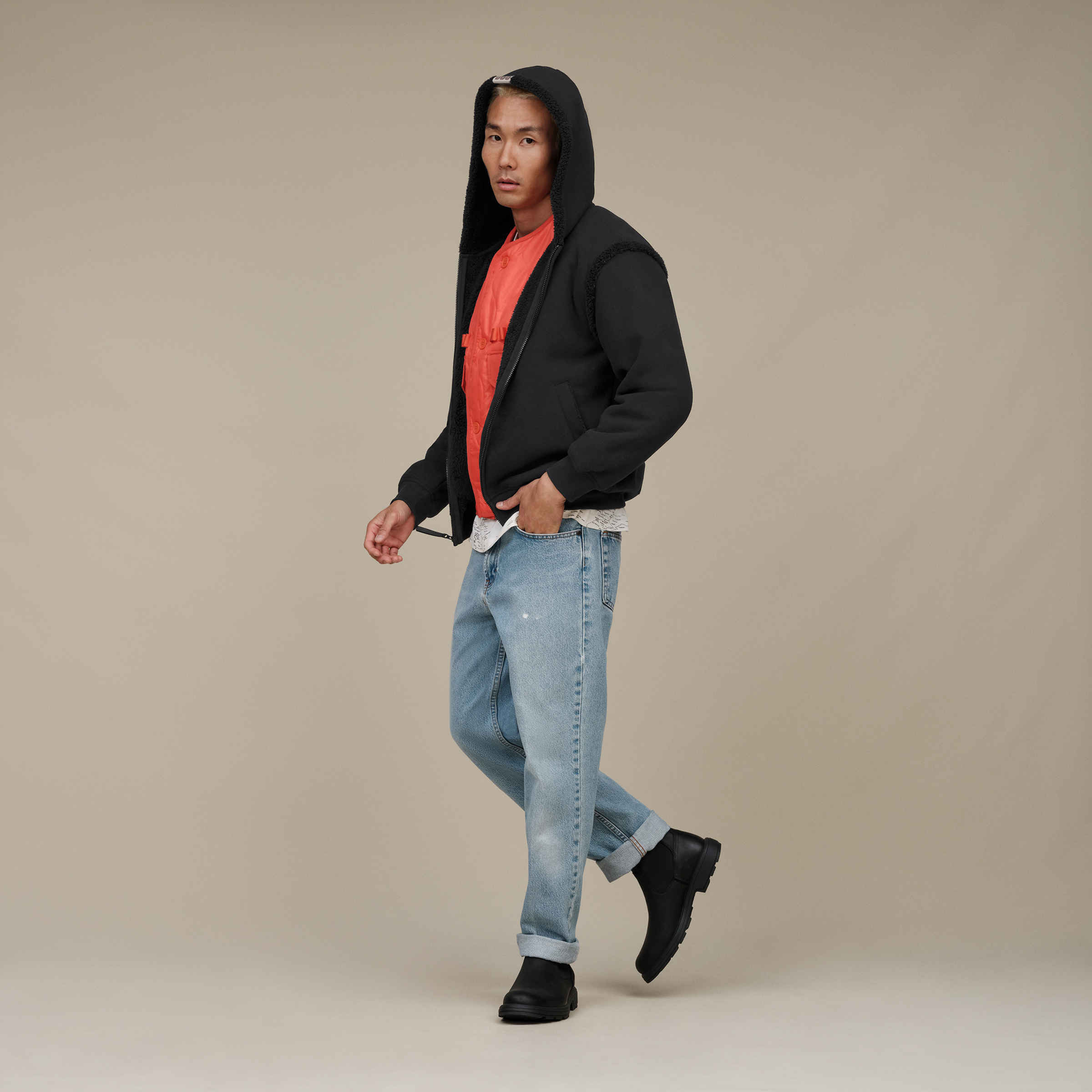 Men's Evren Bonded Fleece Zip Up Jacket | UGG®