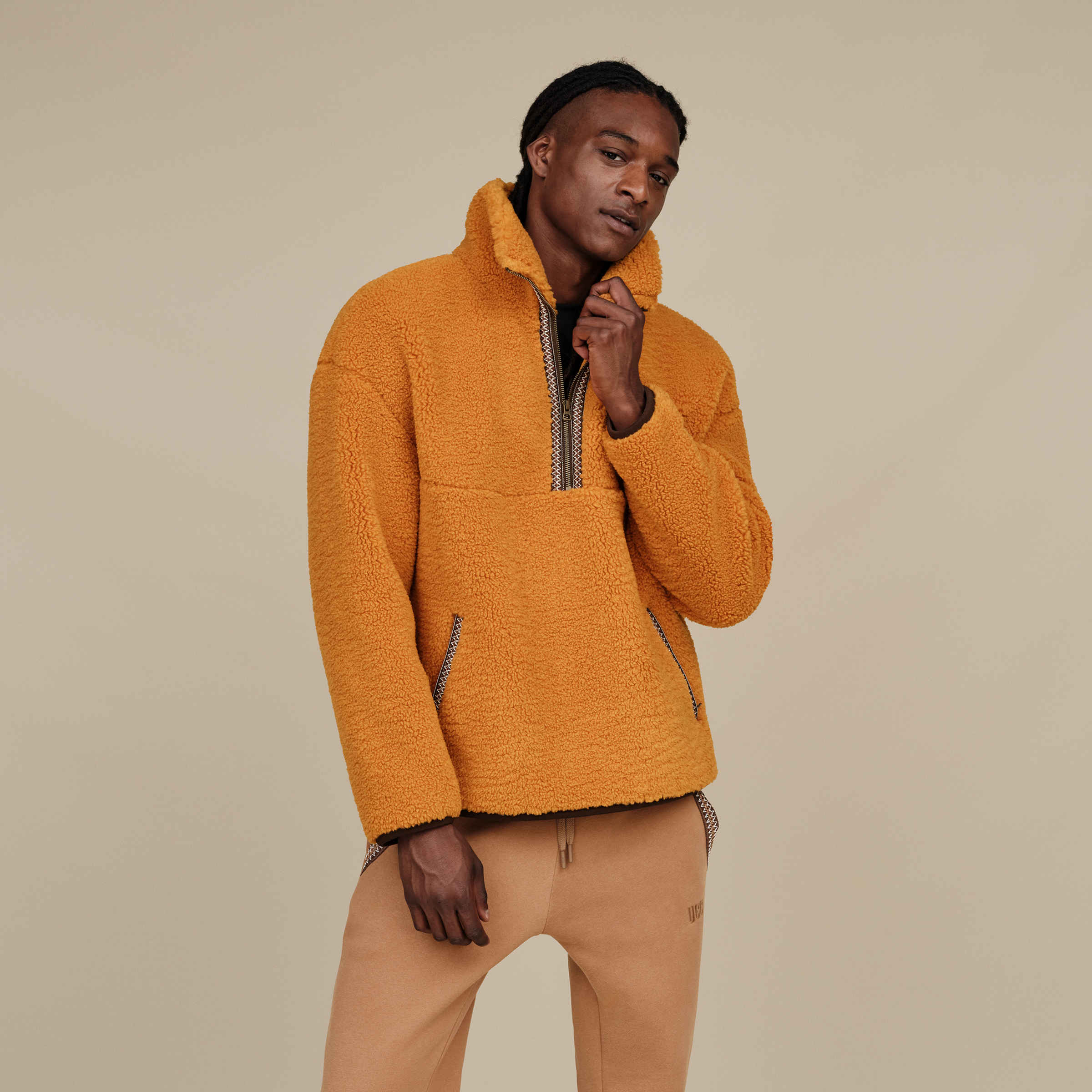 UGG® UGGbraid Half Zip for Men | UGG®
