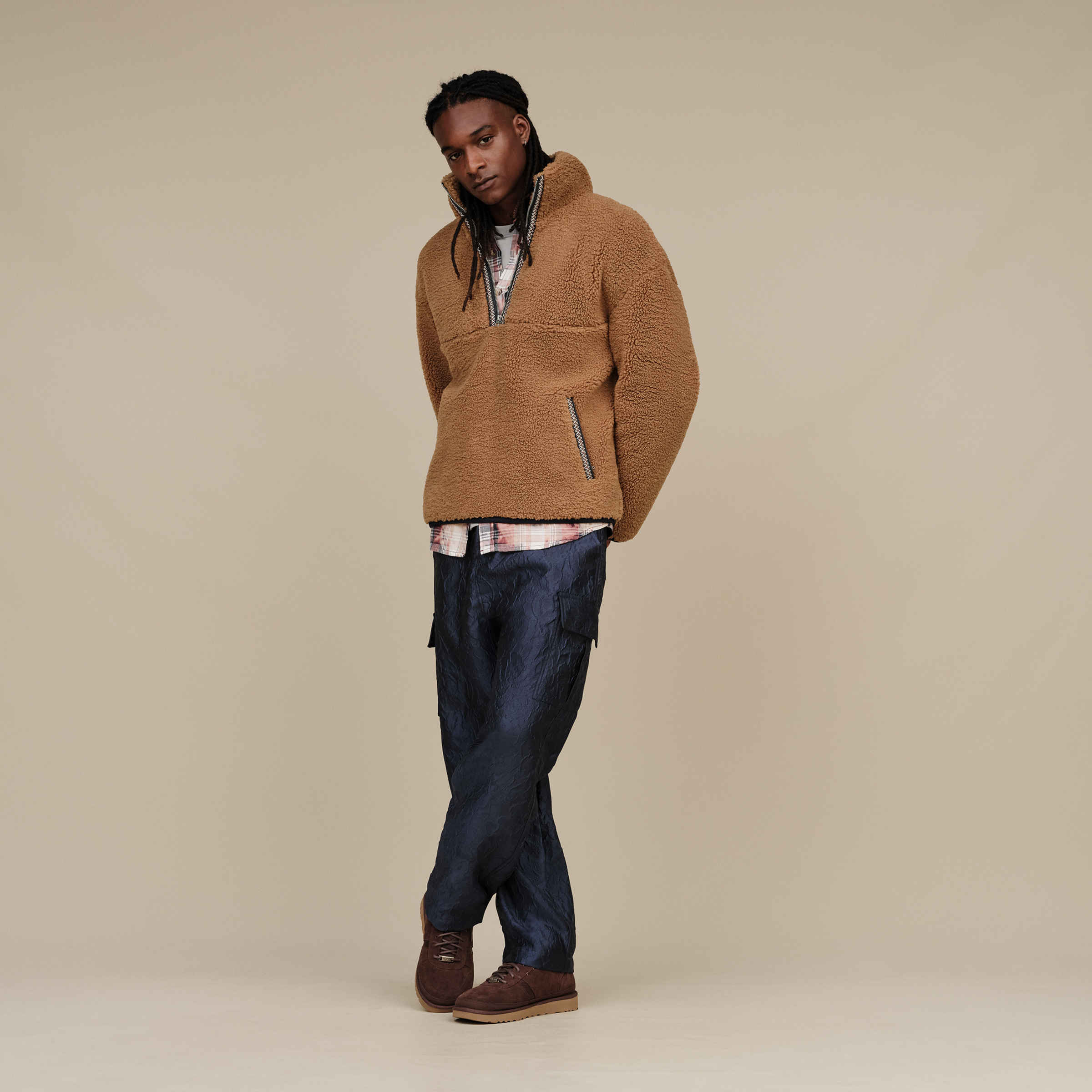 UGG® UGGbraid Half Zip for Men | UGG®
