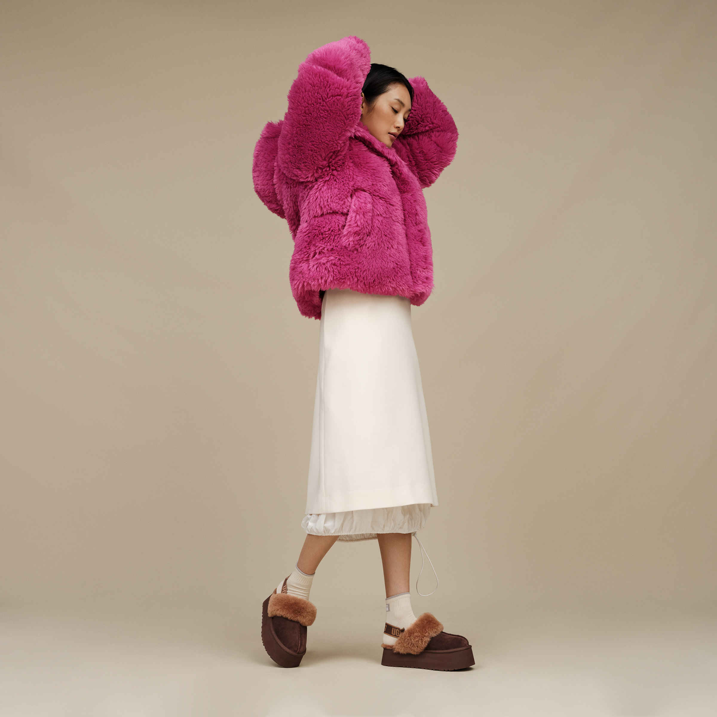 UGG Ronney Puffer Jacket High Pile for Women UGG