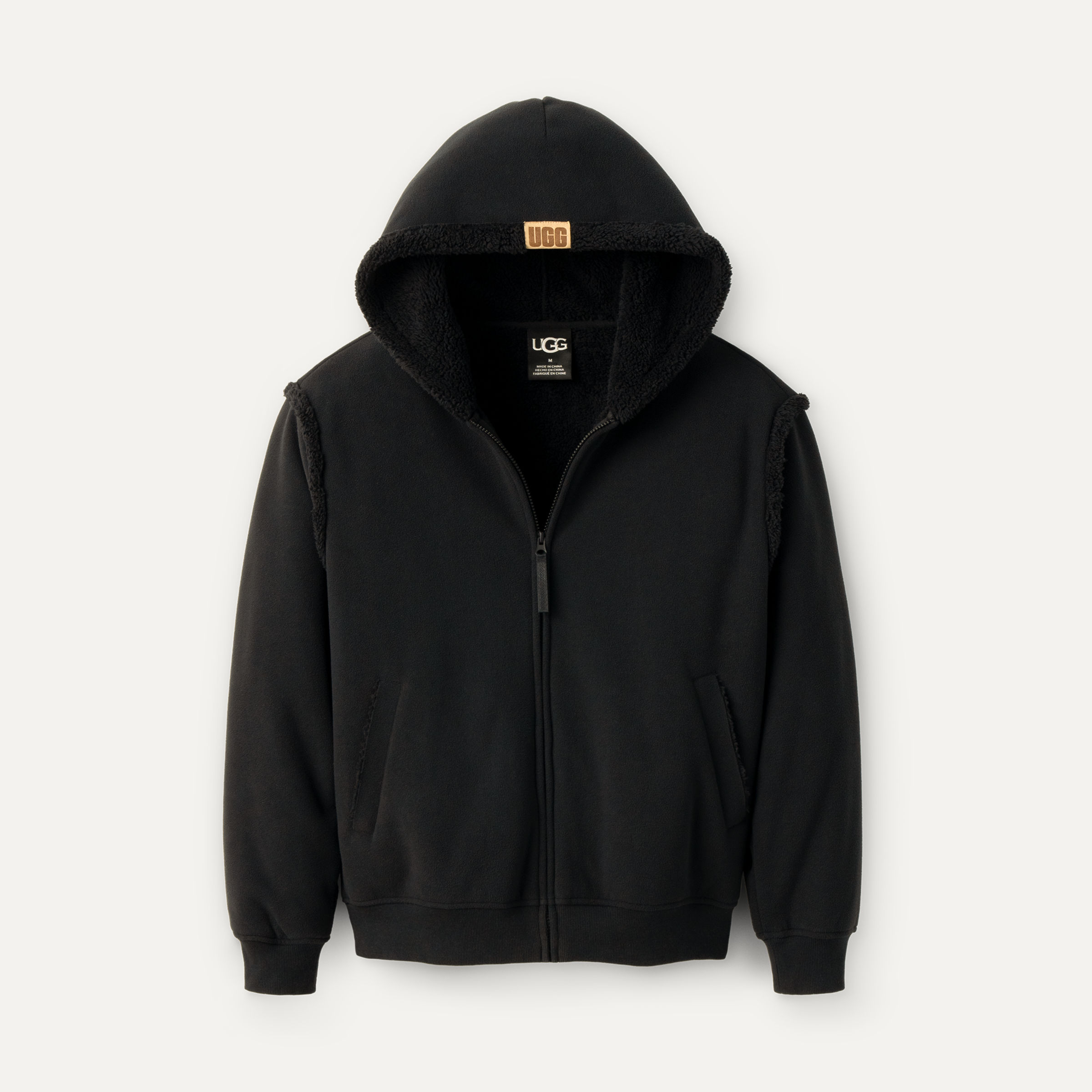 Men s Evren Bonded Fleece Zip Up Jacket UGG
