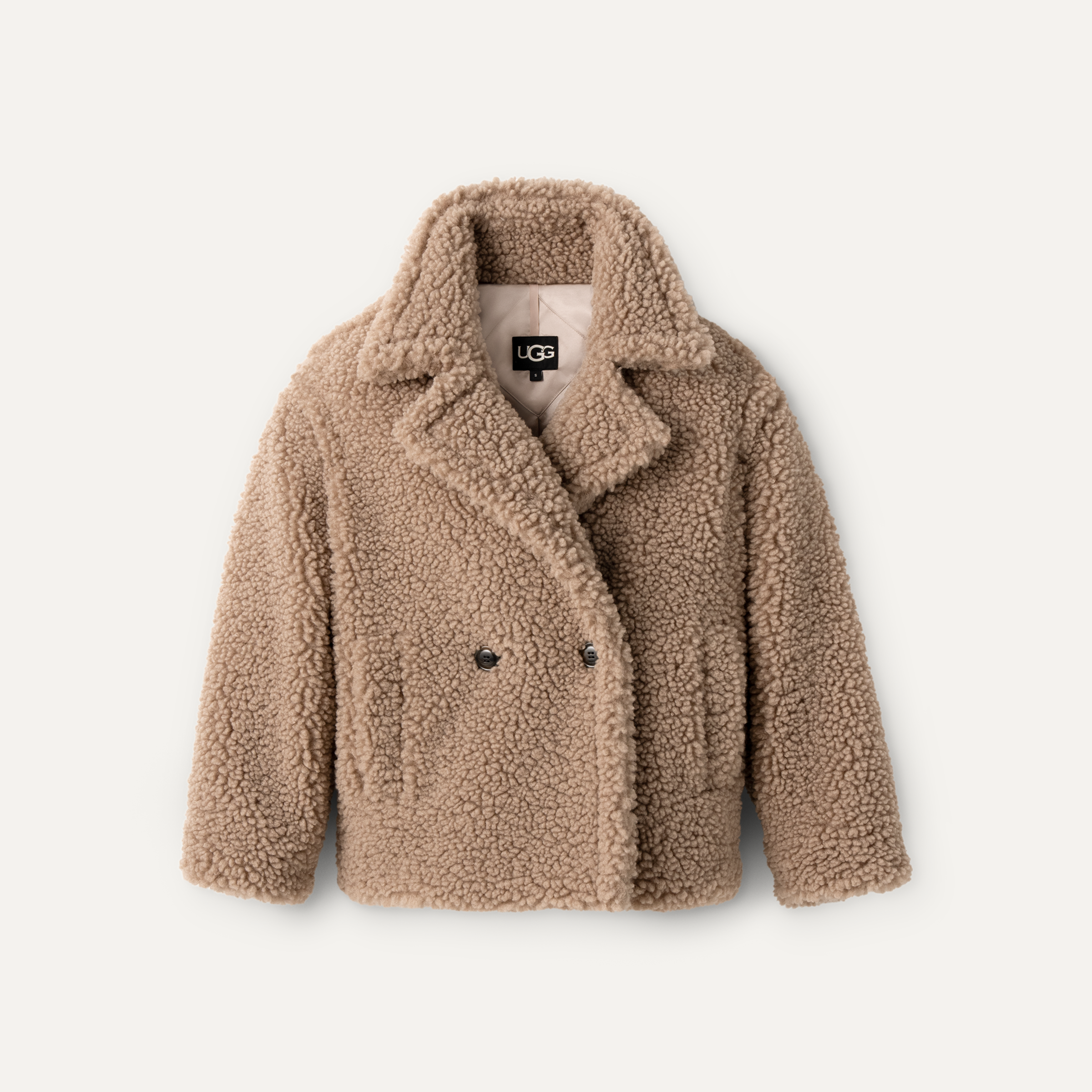 Ugg teddy bear coat top
