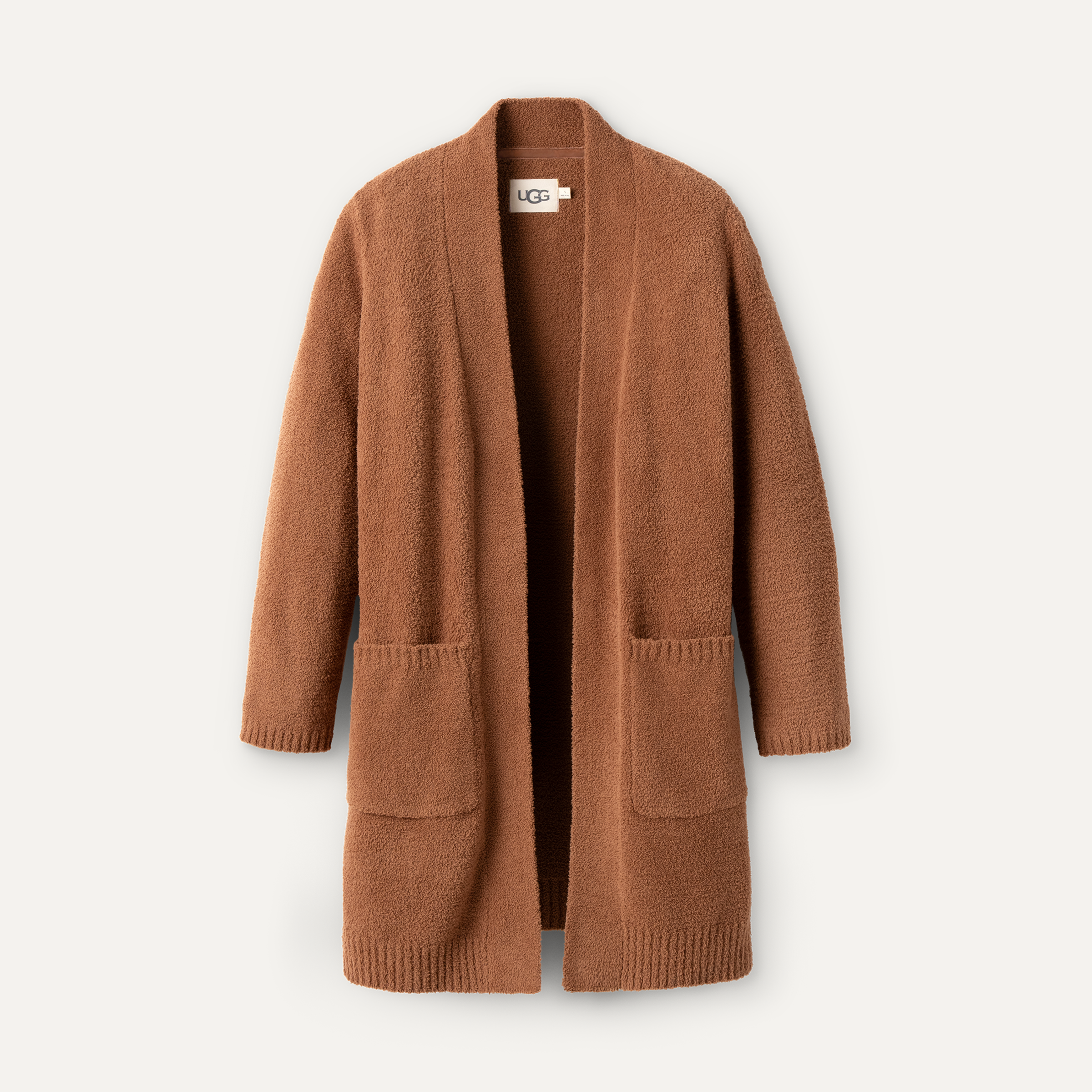 Madewell camden sweater coat camel top