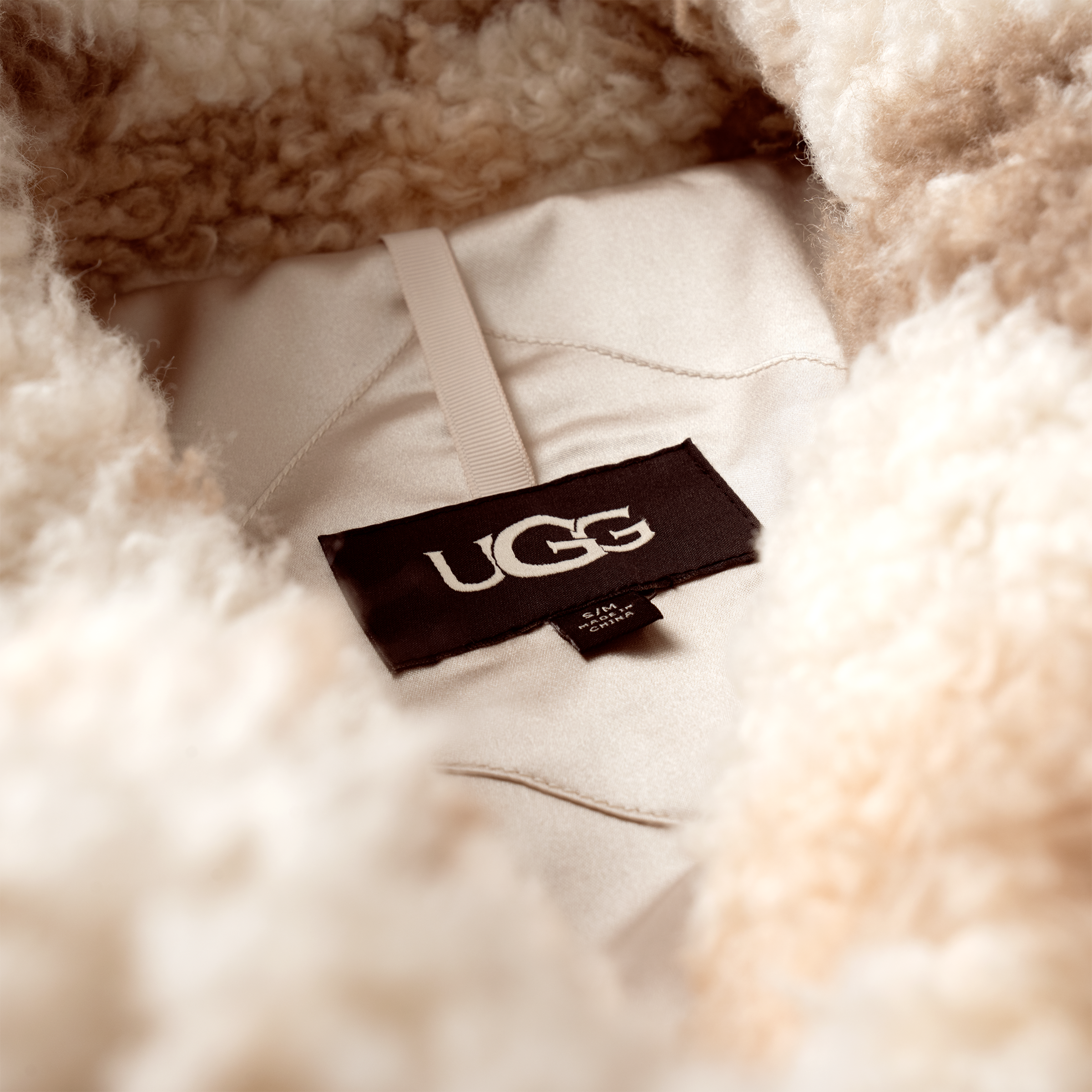 Ugg fur coat top