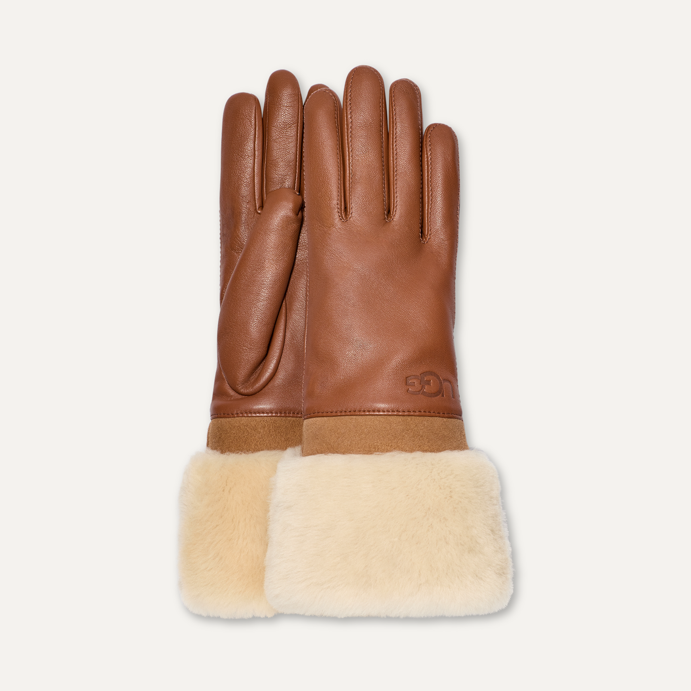 UGG Sheepskin Cuff Leather Glove for Women UGG