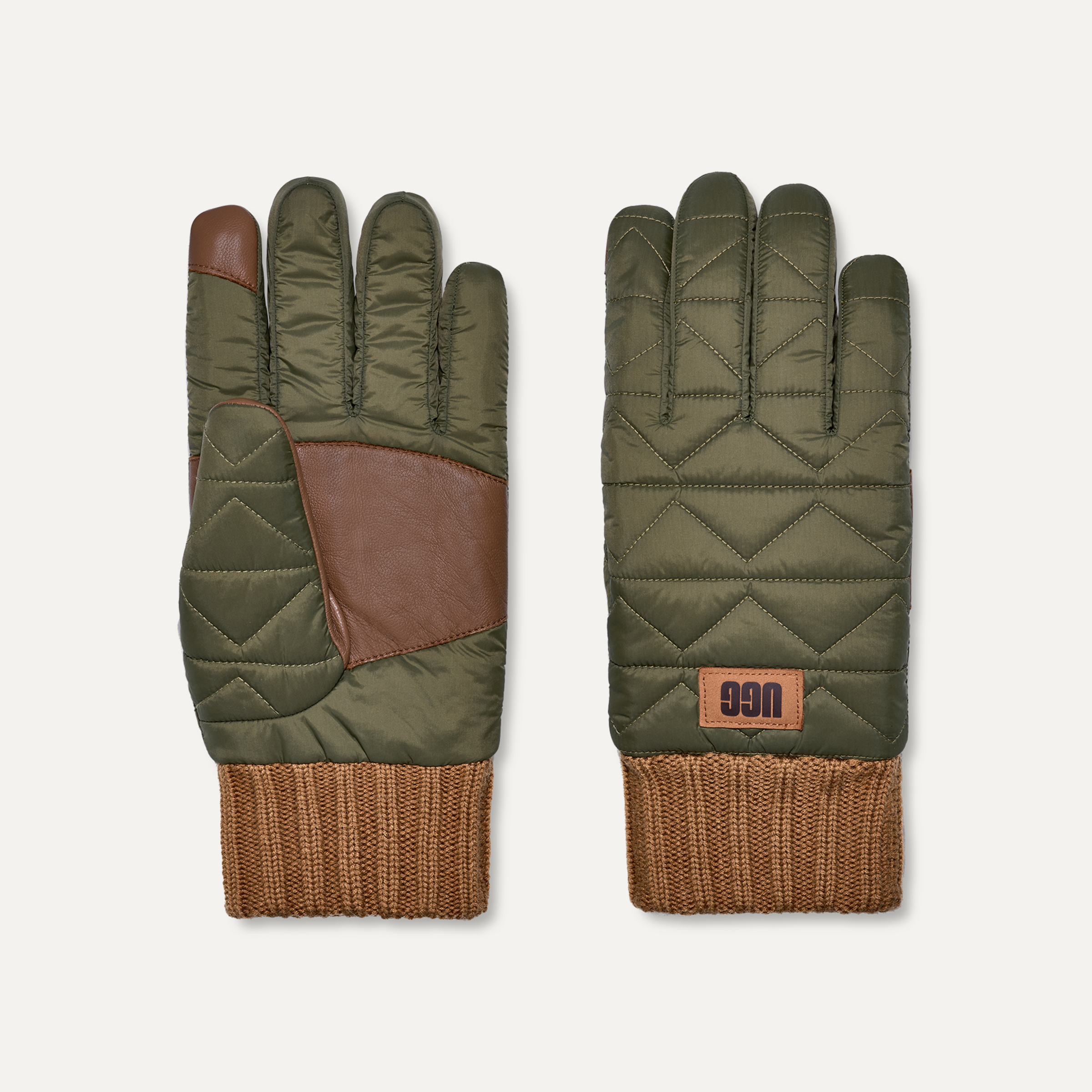 Ralph lauren quilted field gloves deals